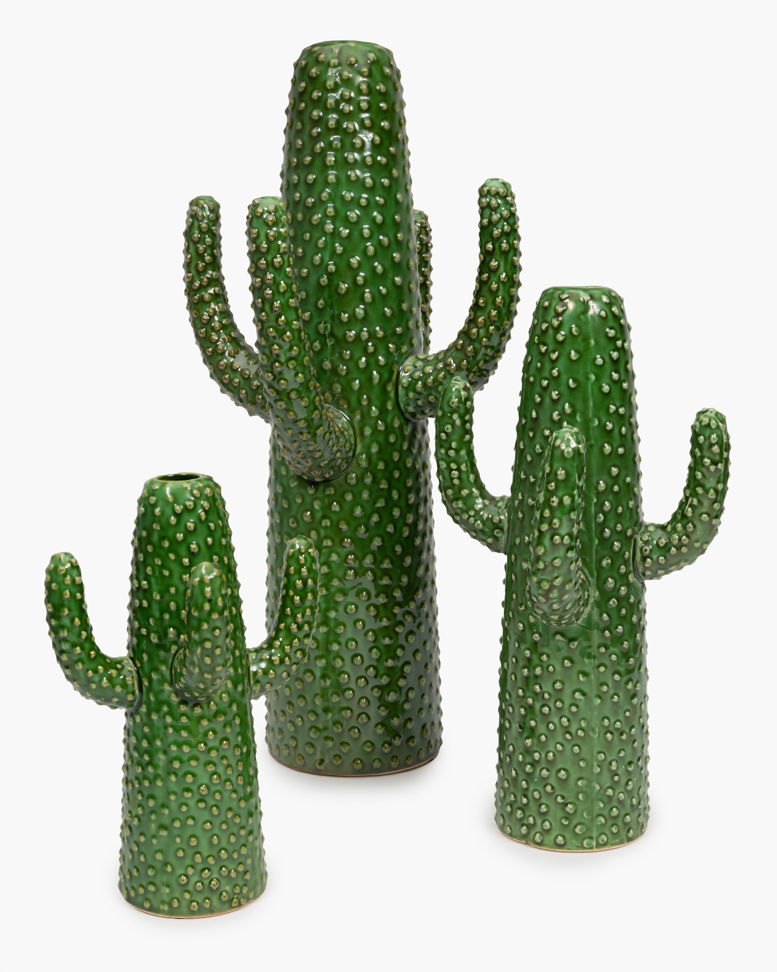 Serax Urban Jungle Cactus váza L zelená keramická