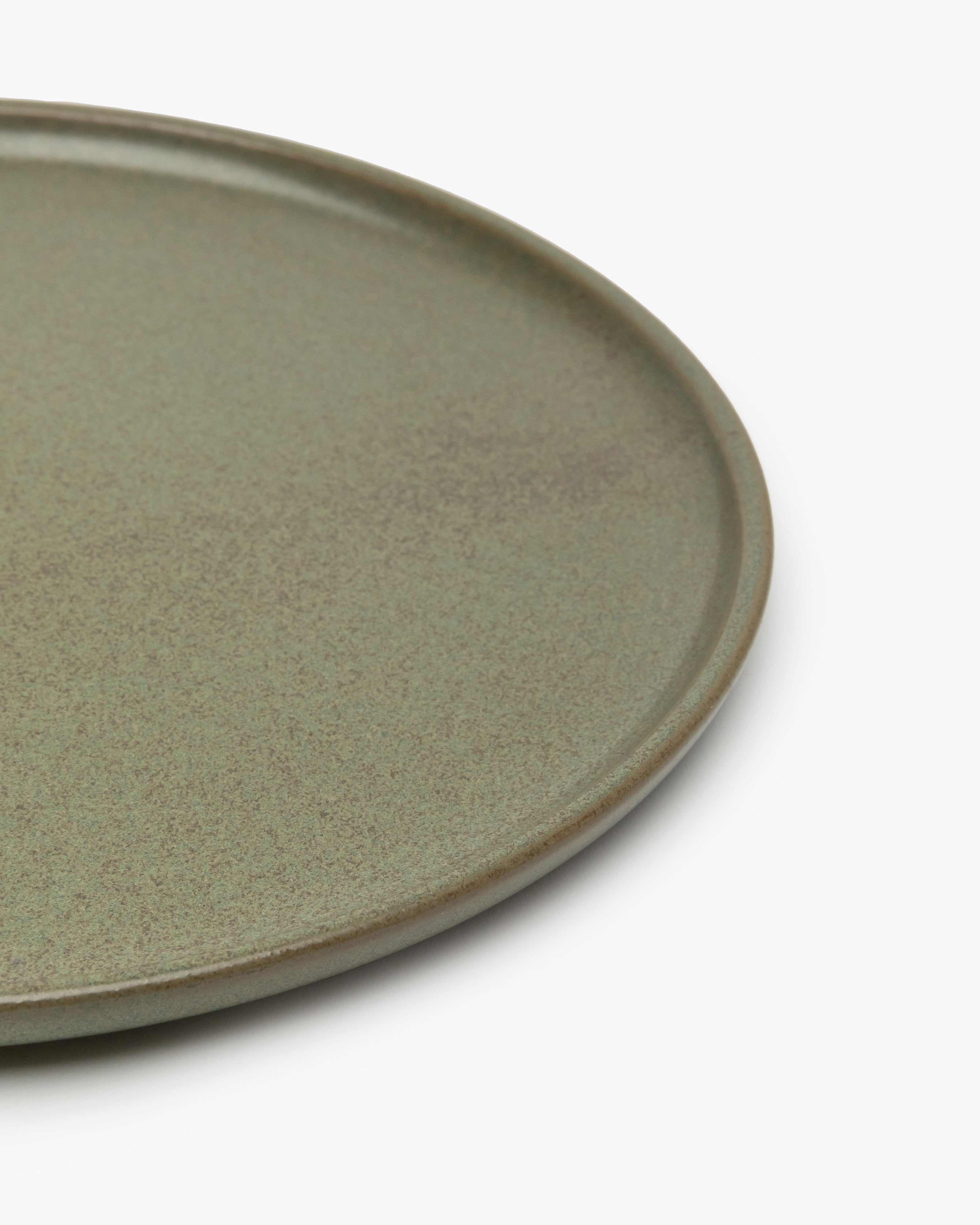 Serax Surface Starter plate předkrmový talíř camo green kamenina