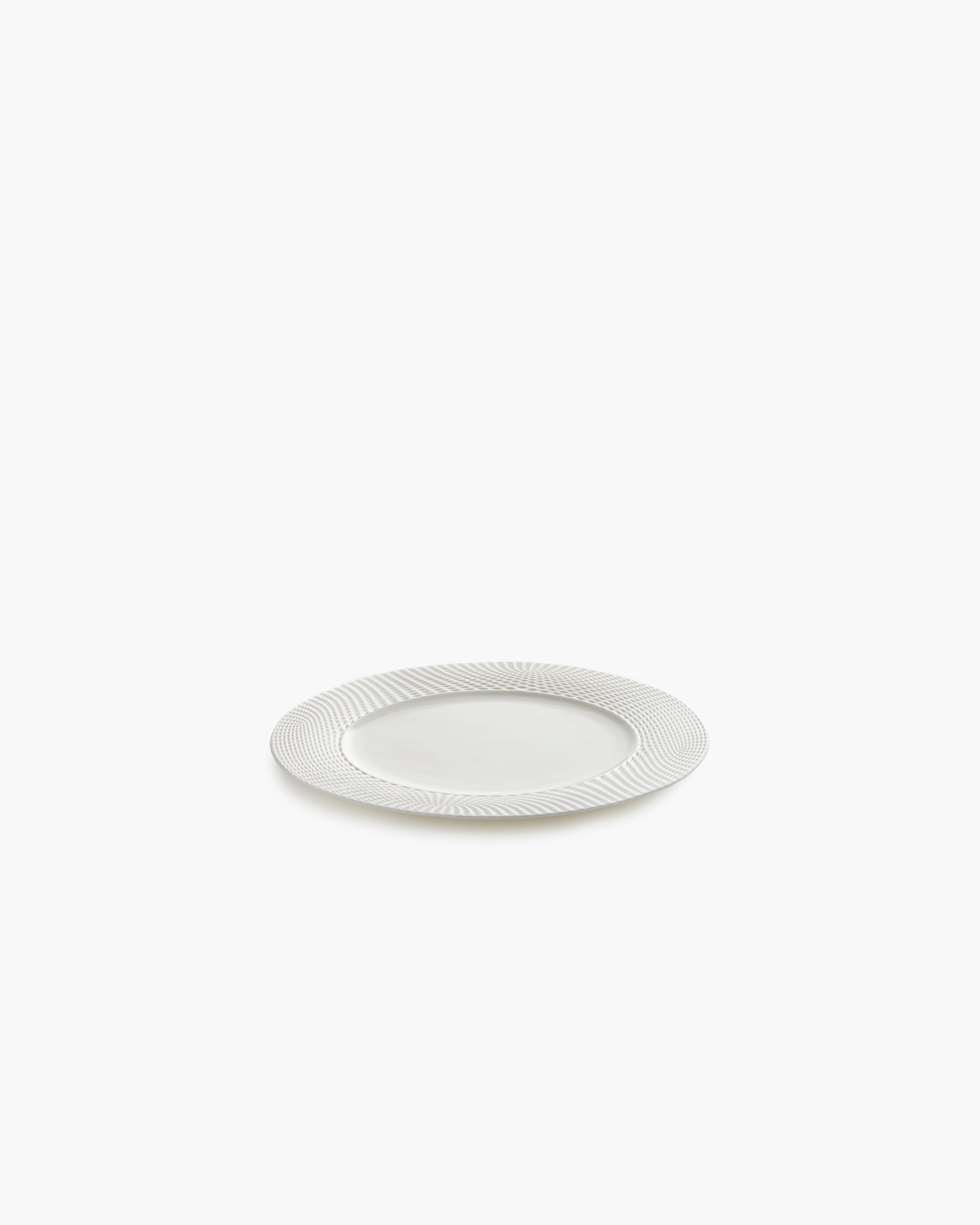 Serax Nido Breakfast Plate bílý porcelánový talíř