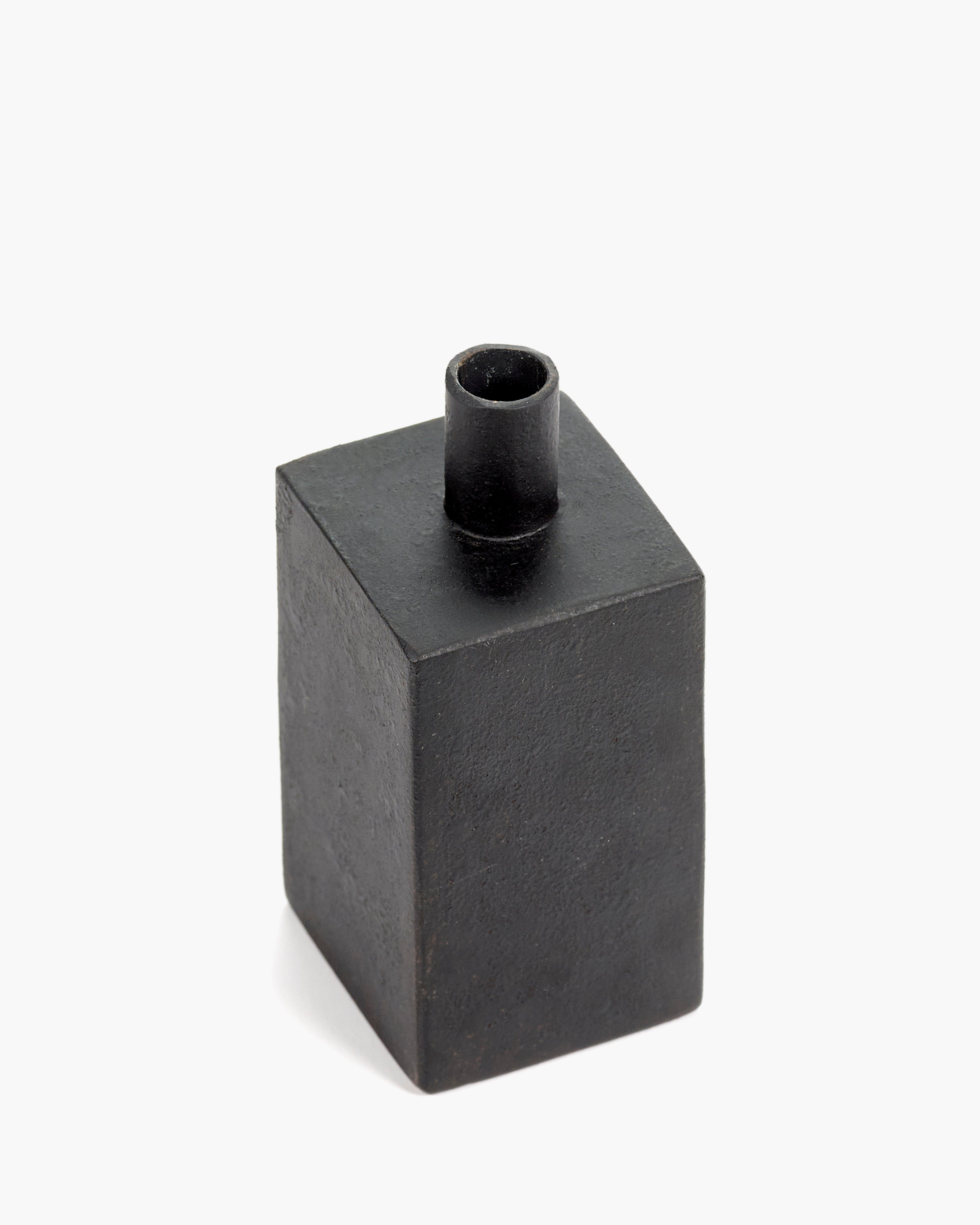 Serax Moro Metal Sculptures váza S černá ocel