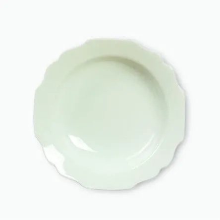 Augarten Belvedere polévkový talíř 25 cm bílý porcelán