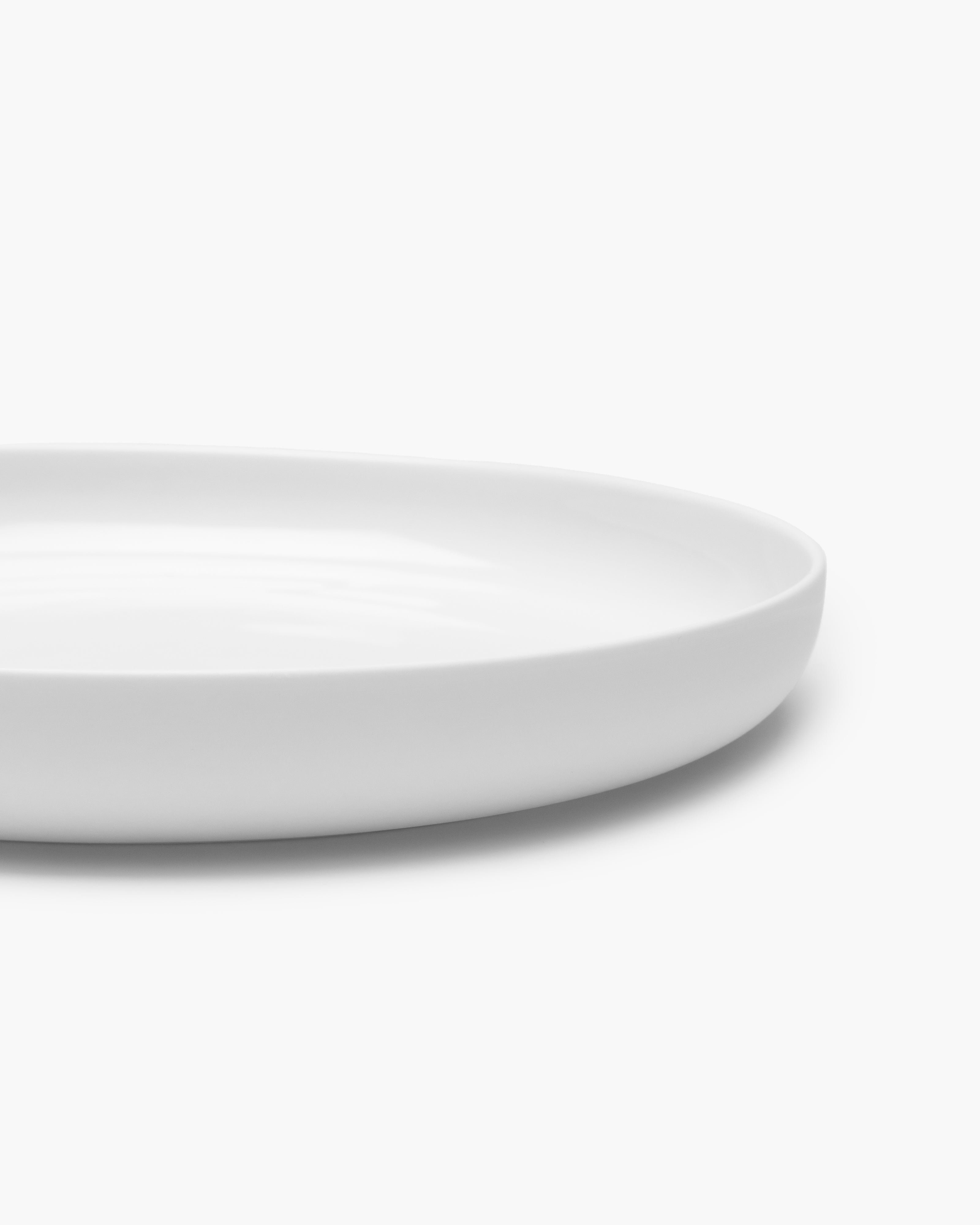 Serax Base Starter Plate High talíř bílý porcelán