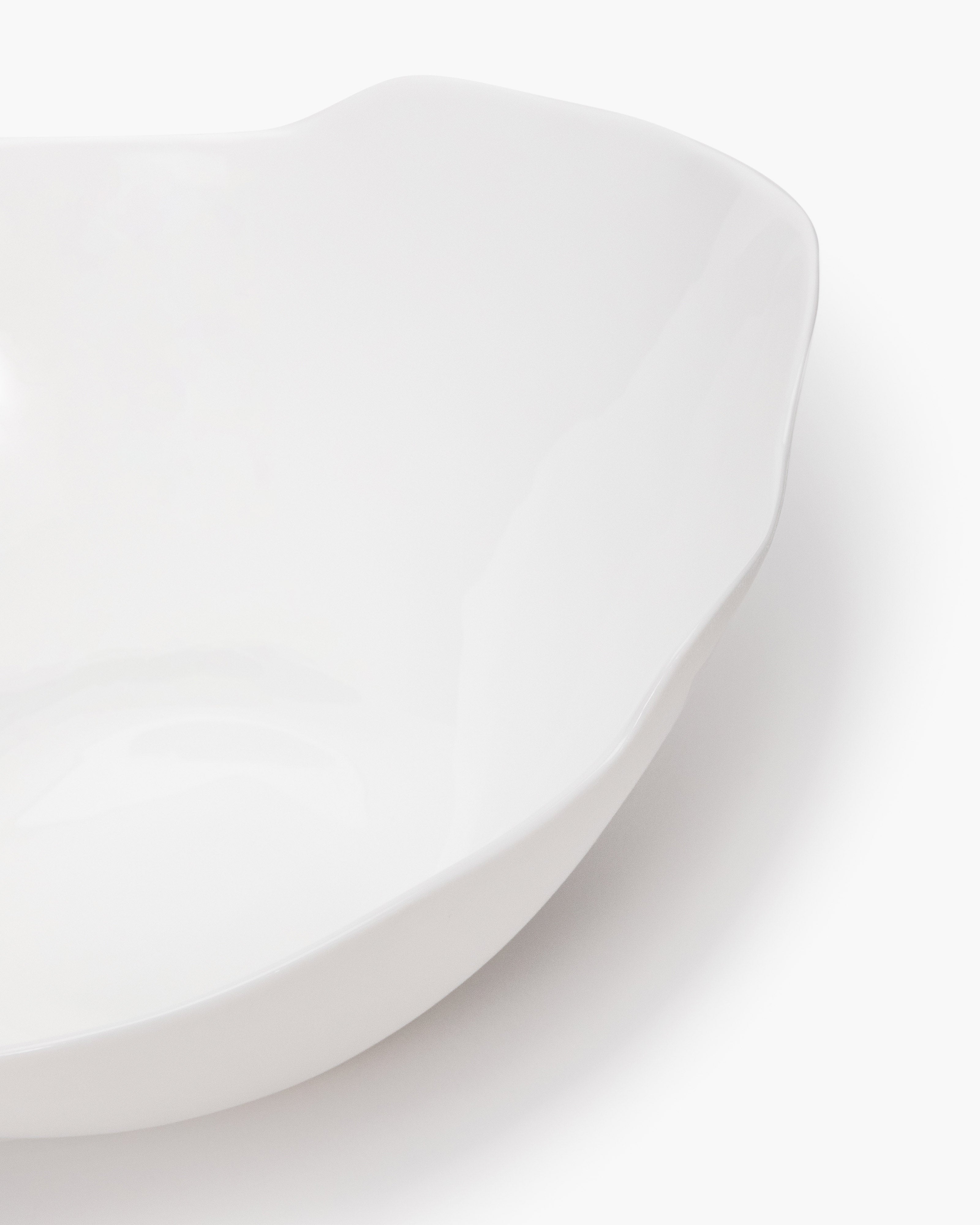 Serax Perfect Imperfection Shanti salátová mísa bílá porcelán