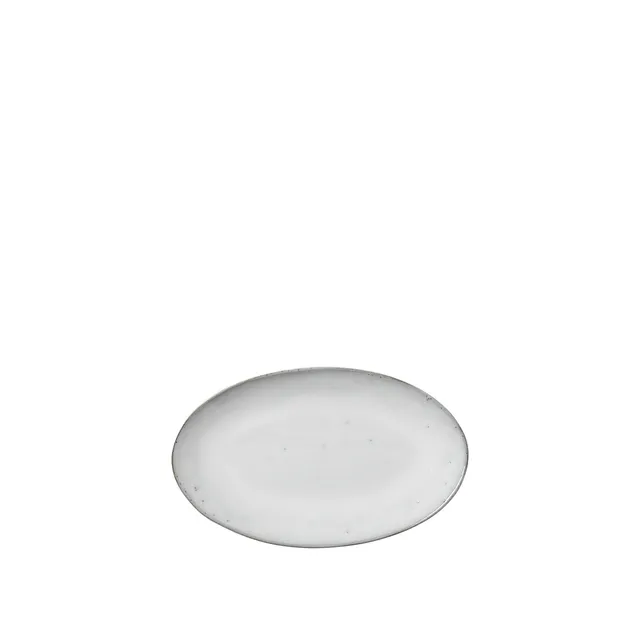 Broste Copenhagen Nordic Sand Plate Oval oválný talíř pískový