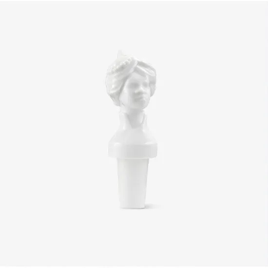 Augarten Maharadscha zátka na láhev bílá porcelán