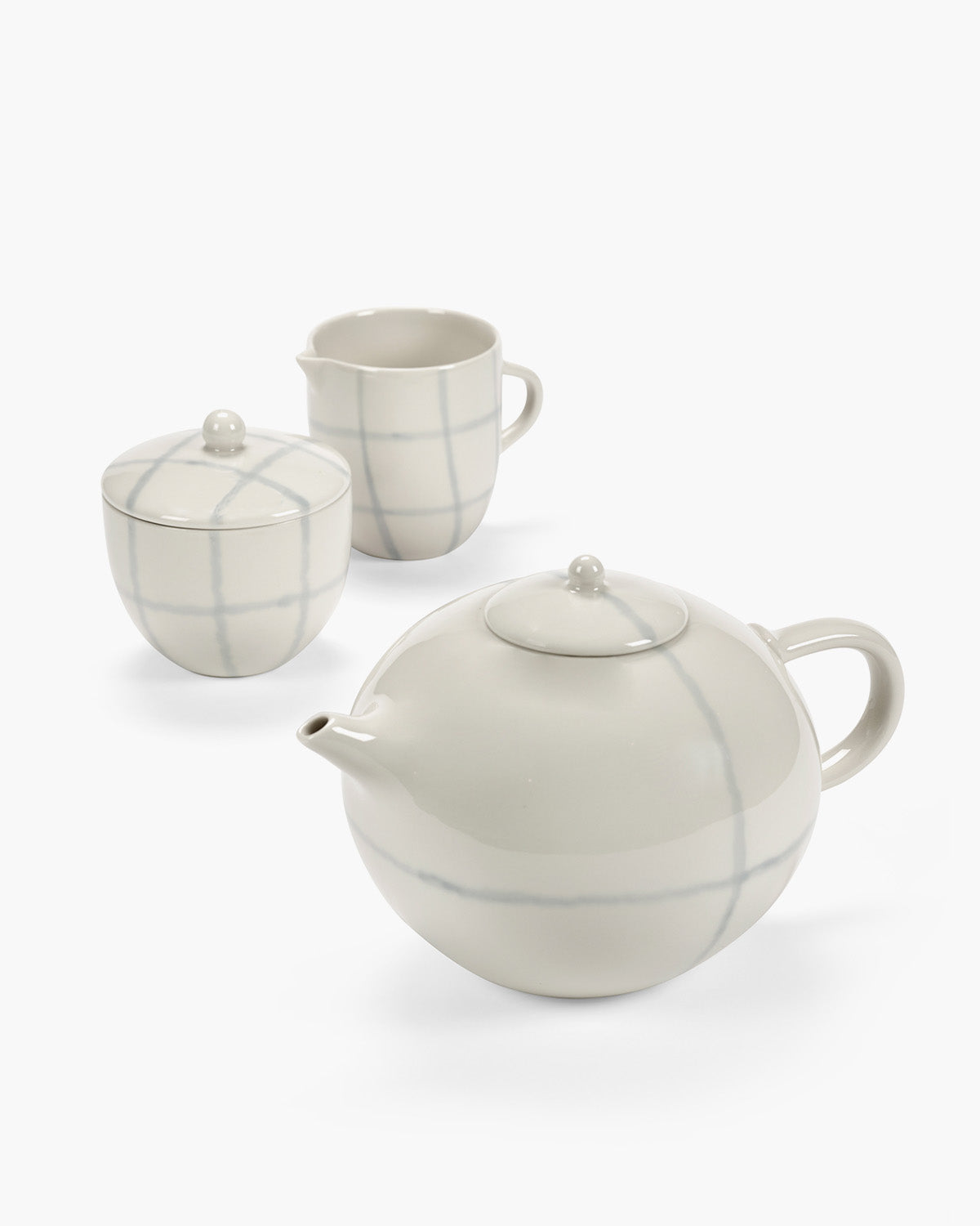 Serax Zuma salt konvice na čaj bílá porcelánová
