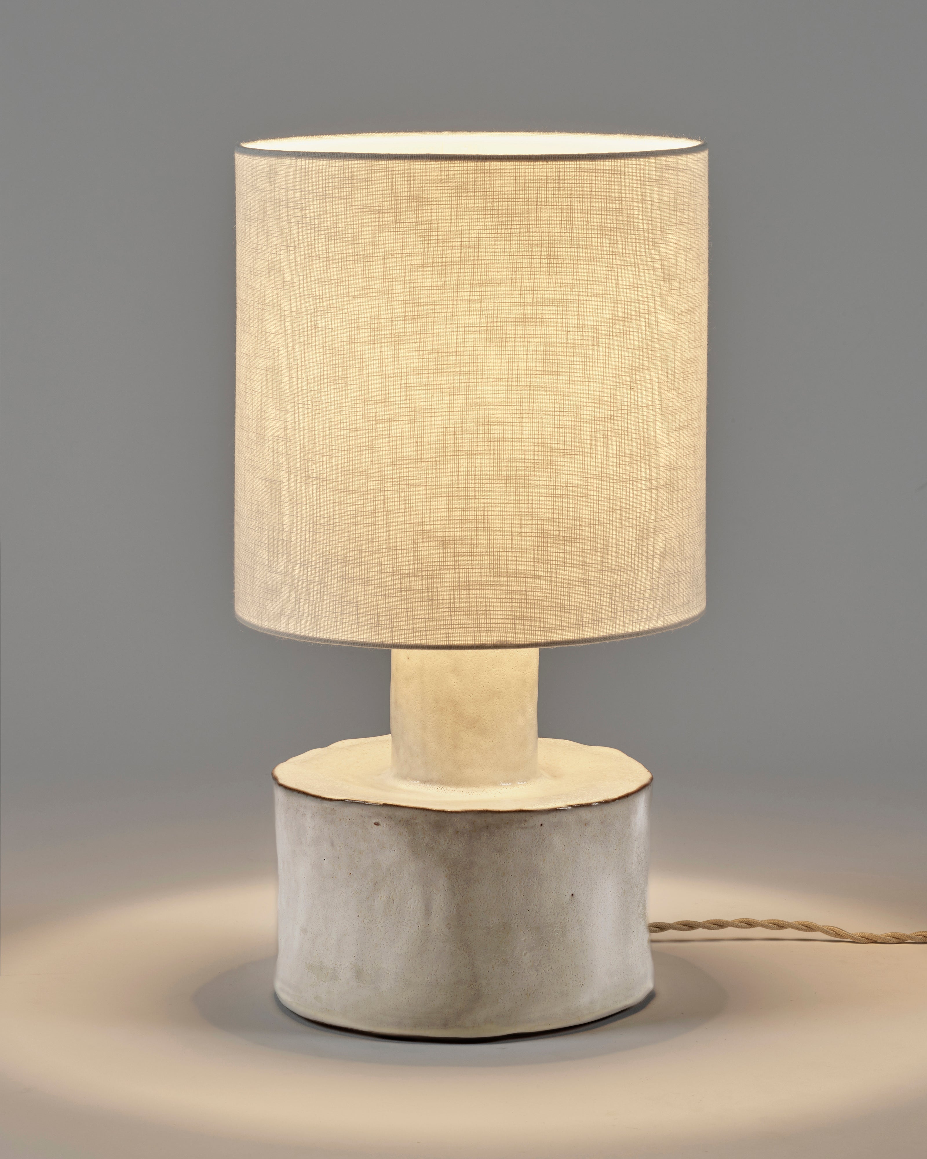 Serax Catherine stolní lampa bílá glazovaná