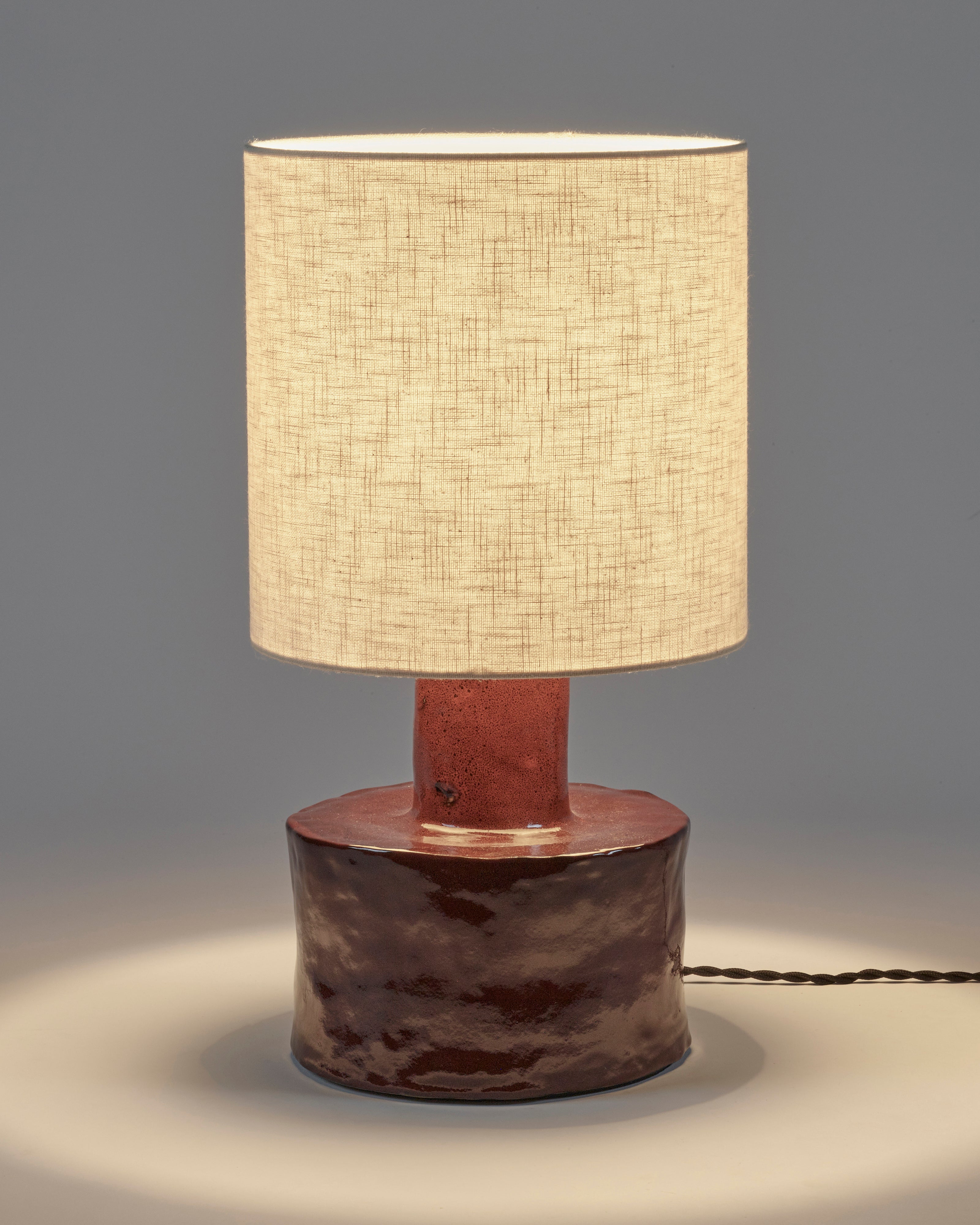 Serax Catherine stolní lampa červená béžová