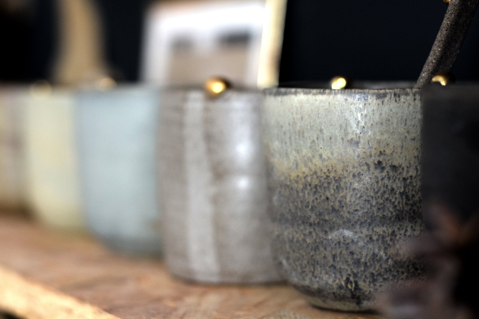 Terra Ceramics Prague MATCHA čajový šálek 200 ml šedý