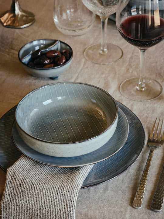 Broste Copenhagen Nordic Sea jídelní talíř modrý