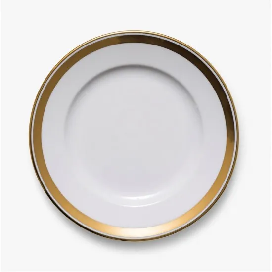 Augarten Habsburg dezertní talíř 20 cm zlatý porcelán