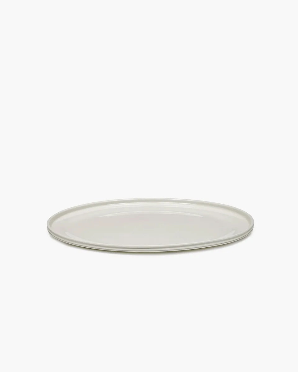 Serax Dune Alabaster servírovací talíř bílý porcelán