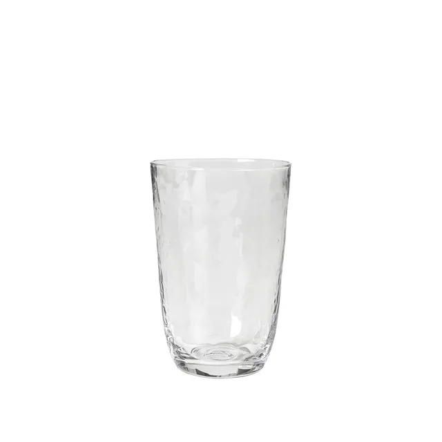 Broste Copenhagen Hammered sklenice tepaná