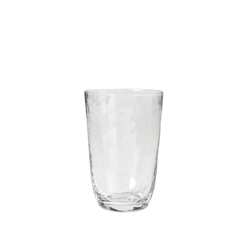 Broste Copenhagen Hammered sklenice tepaná