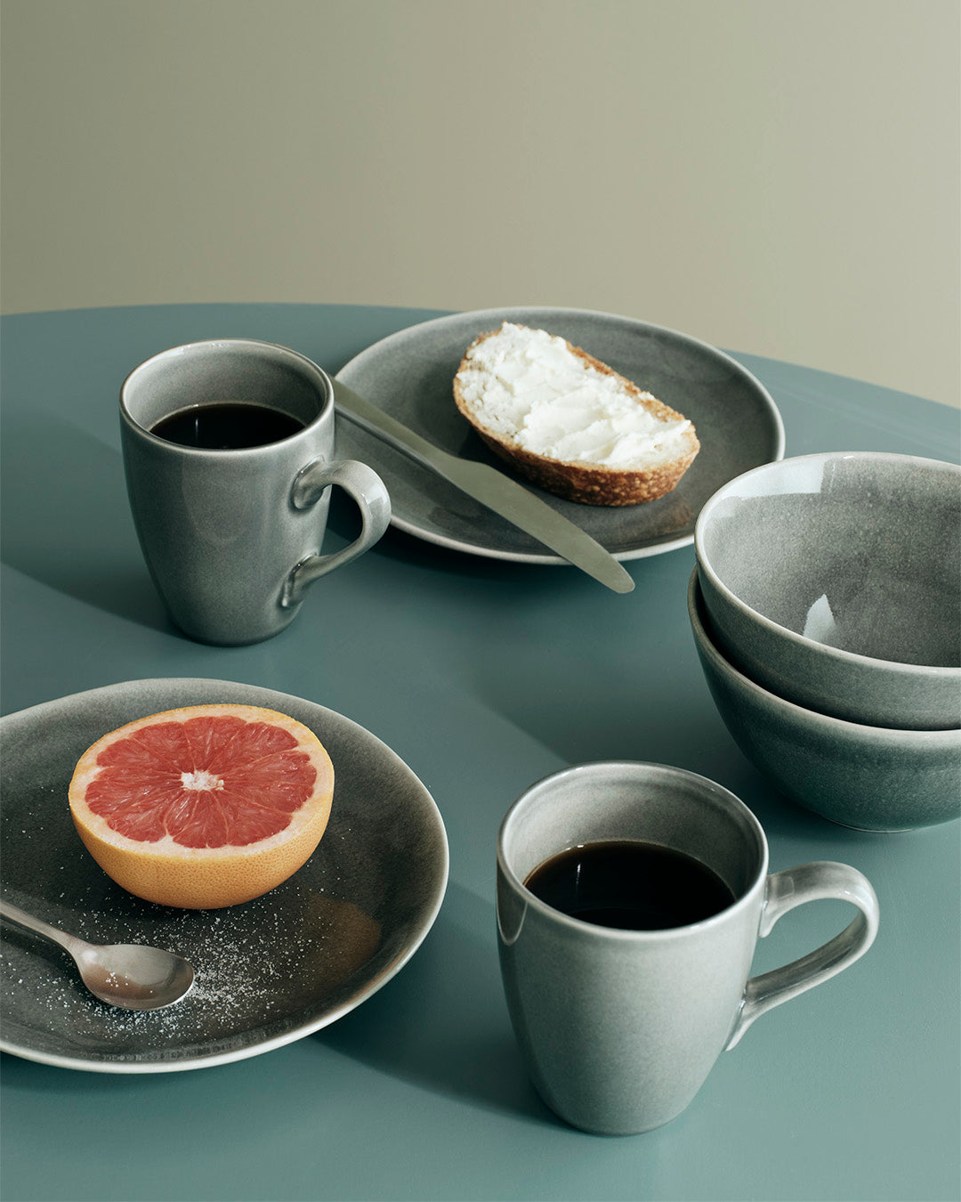 Broste Copenhagen Nordic Rain snídaňová sada pro 2