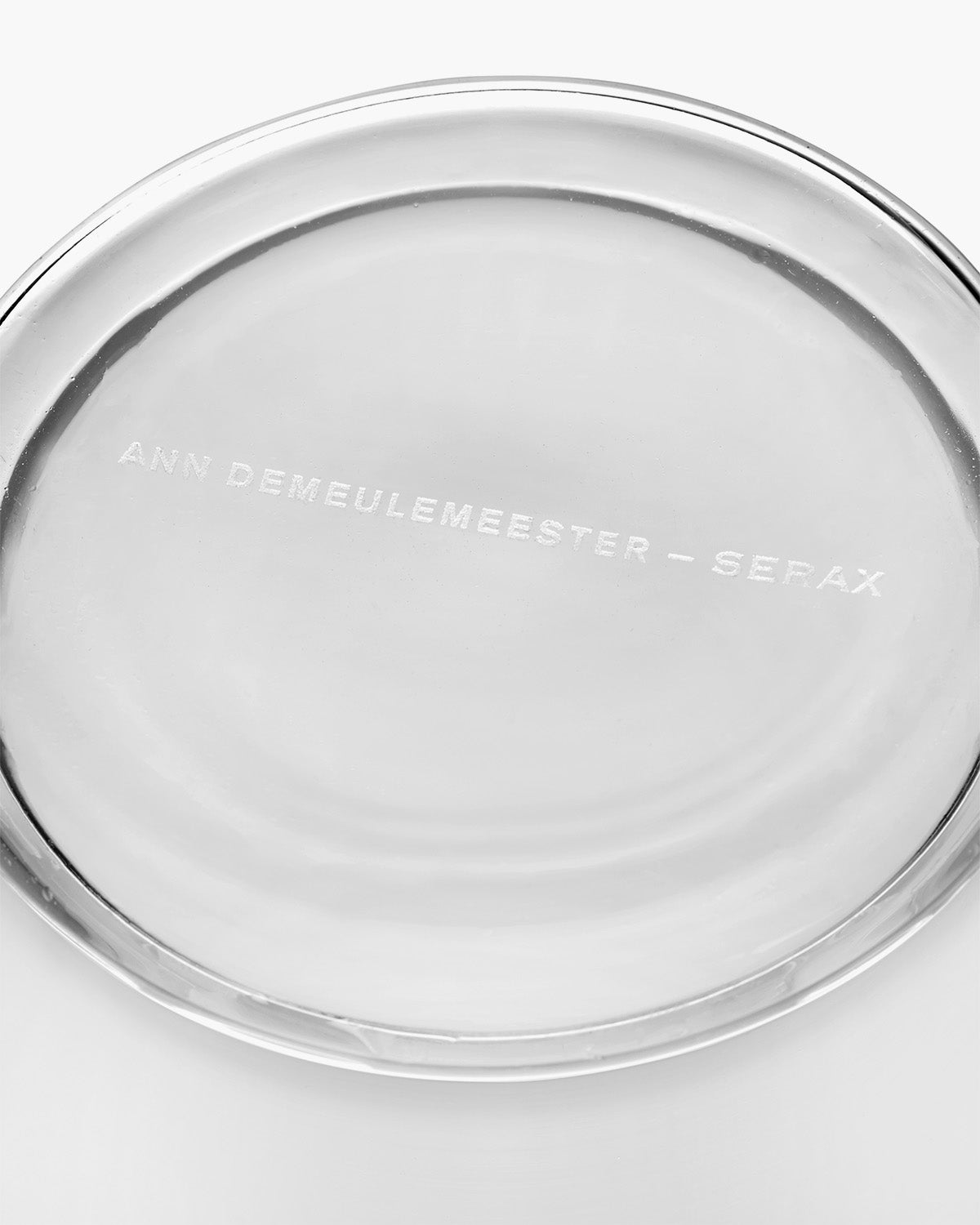 Serax Cara karafa skleněná transparentní černá zátka