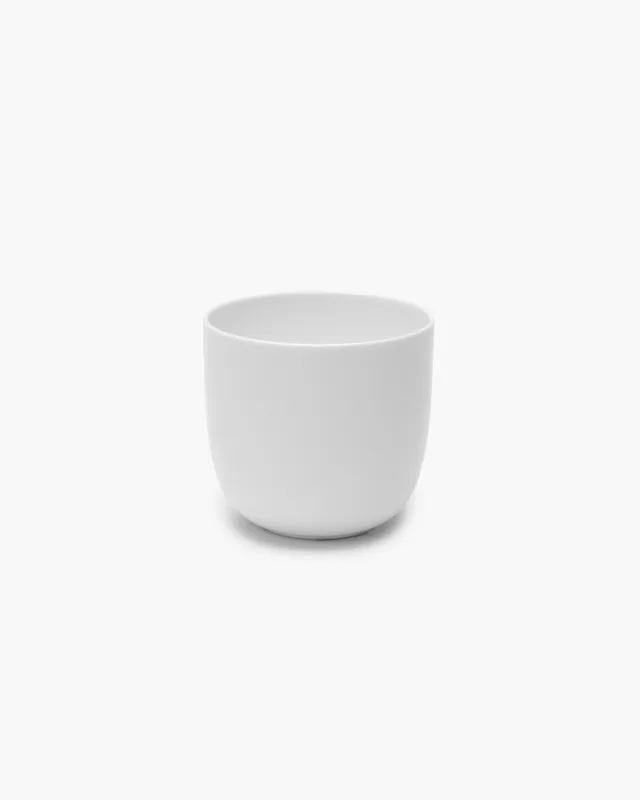 Serax Base šálek na kávu bez ucha bílý porcelán