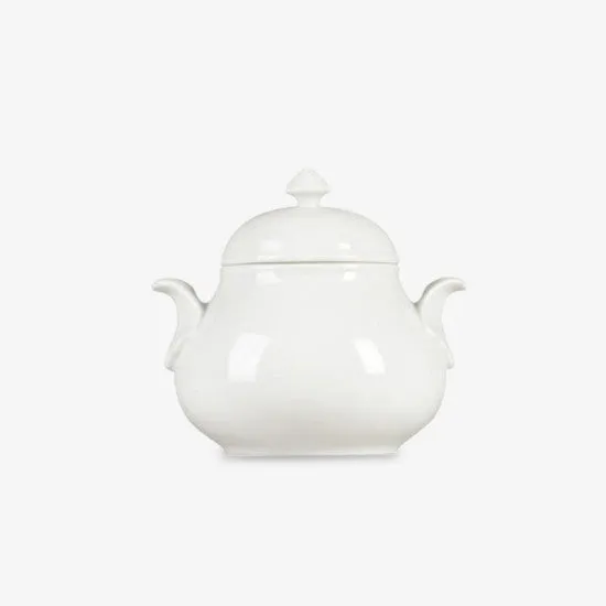 Augarten Schubert cukřenka bílá porcelán