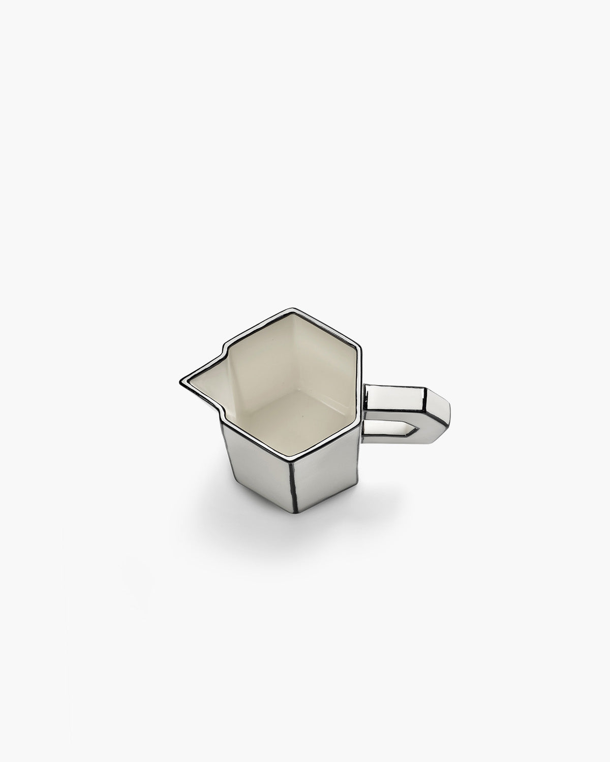 Serax Carte Blanche džbán bílo-černý porcelán