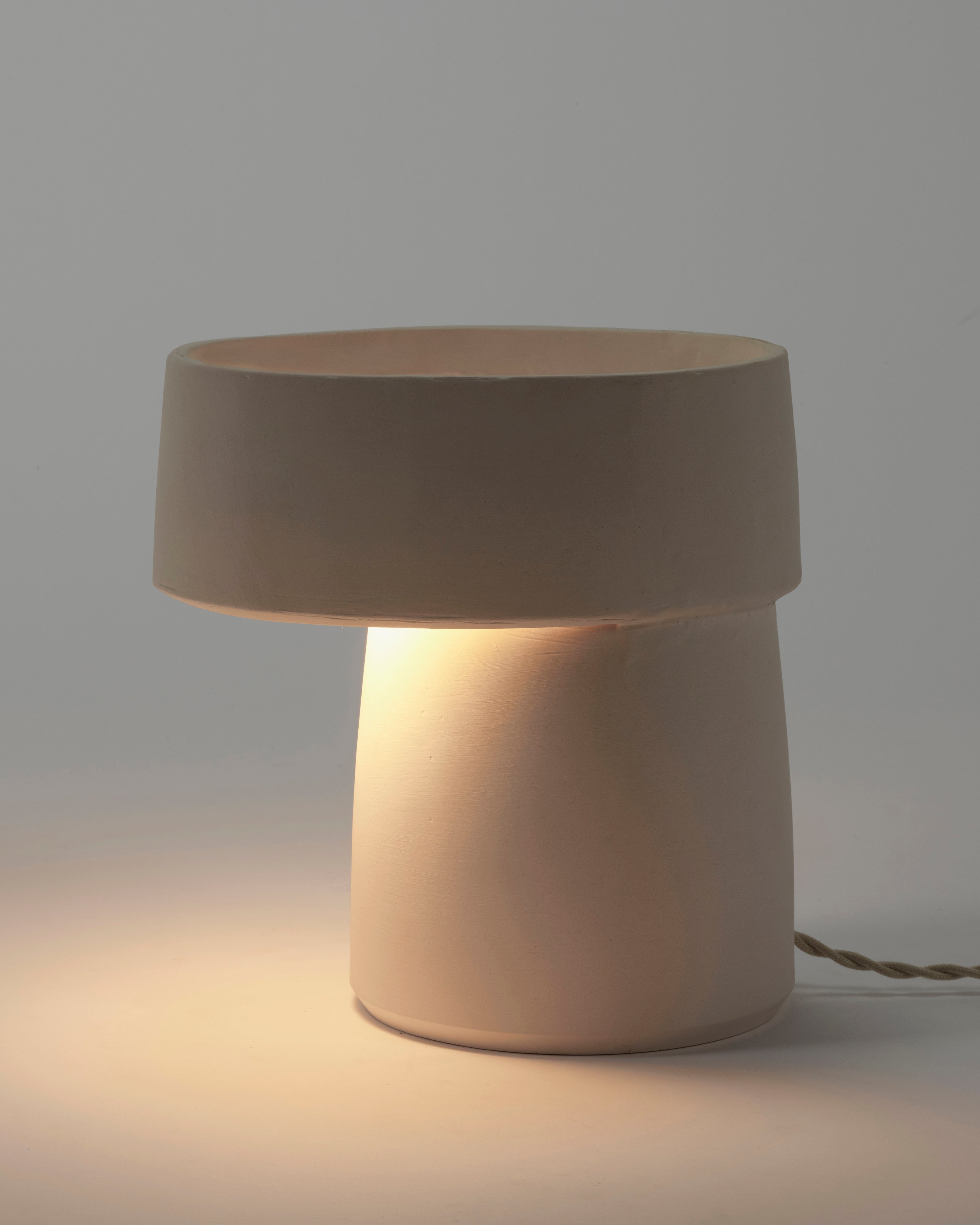 Serax Romé stolní lampa bílá keramická