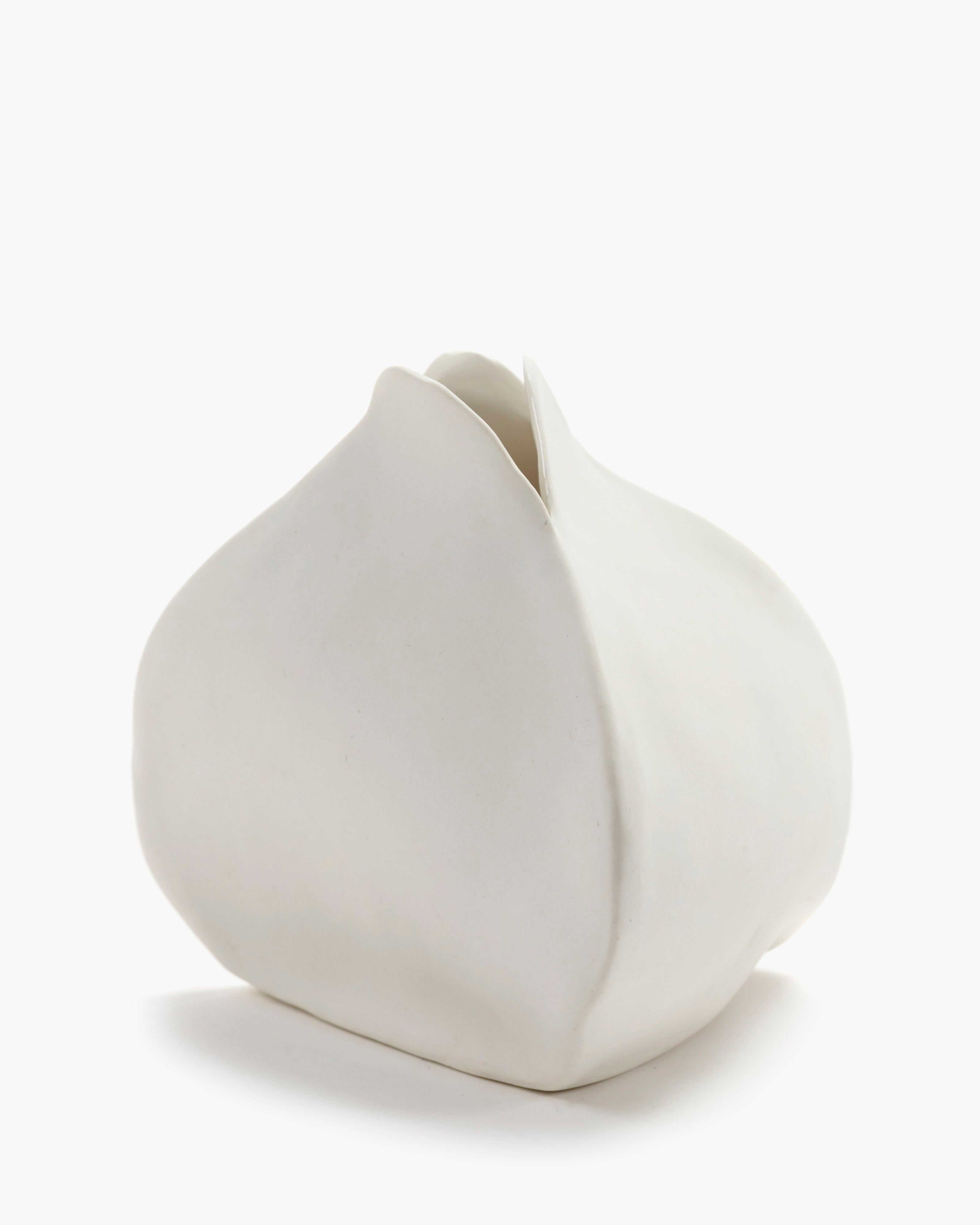Serax Perfect Imperfection váza L bílá porcelánová