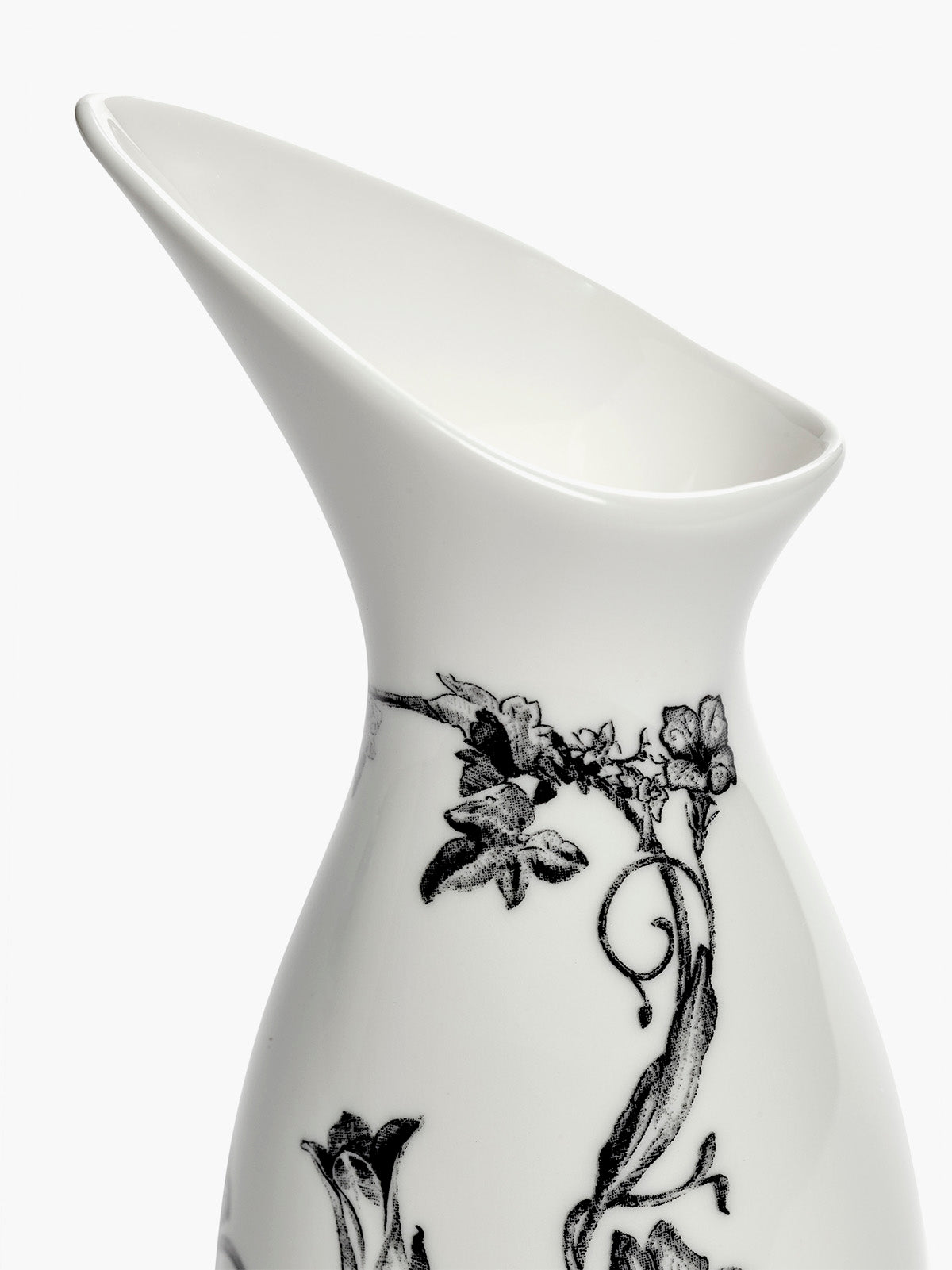 Serax Unity džbán bílý porcelán flower