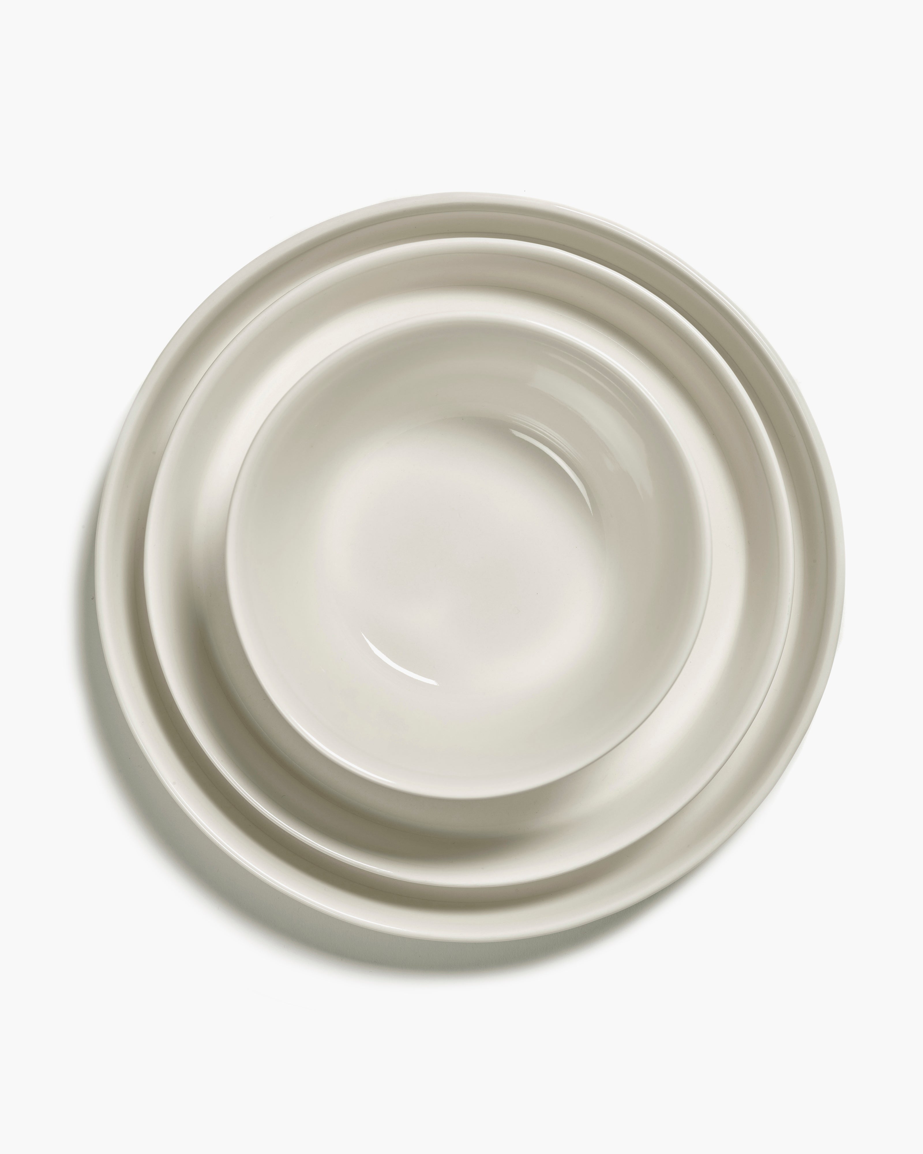 Serax Cena hluboký talíř L ivory porcelán