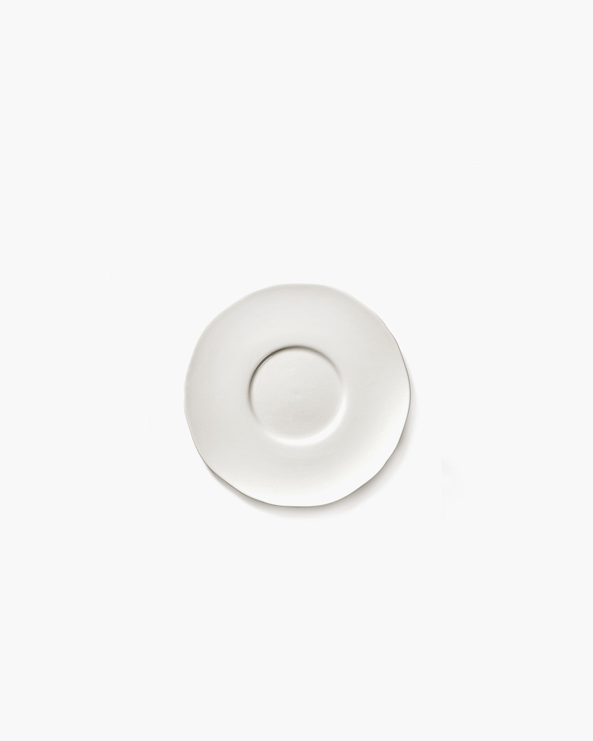 Serax Silhouette podšálek bílý porcelánový