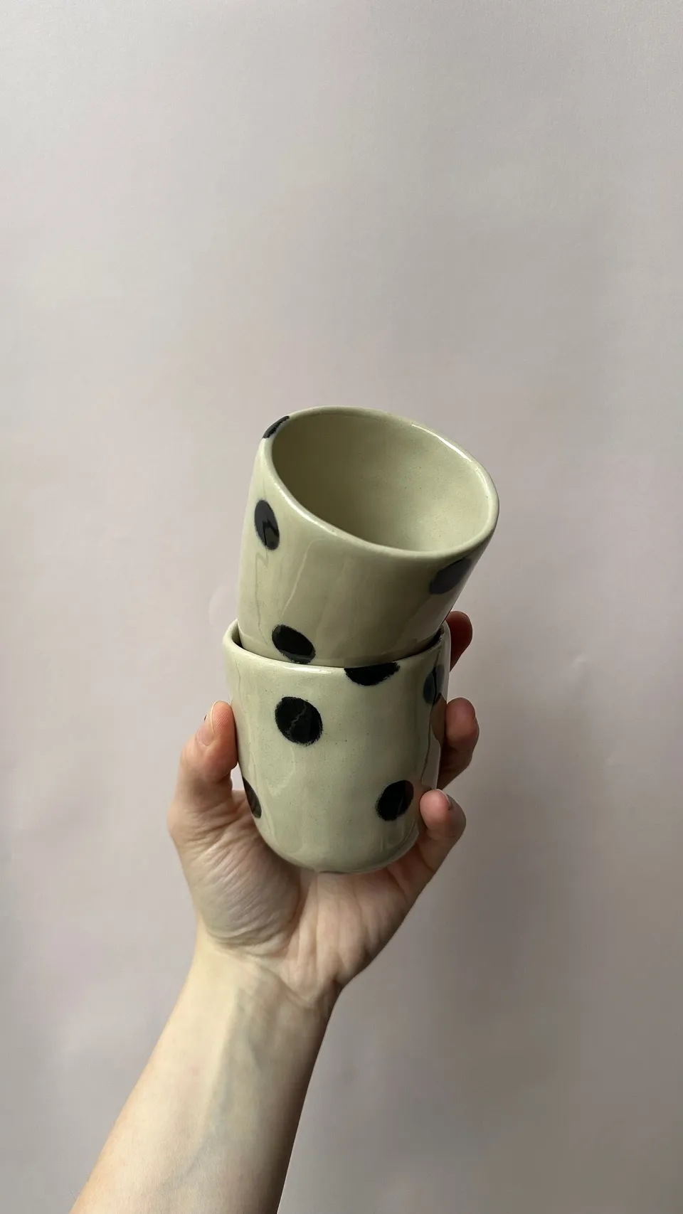 Engoba Puntičkář hrnek 215 ml puntíkovaný