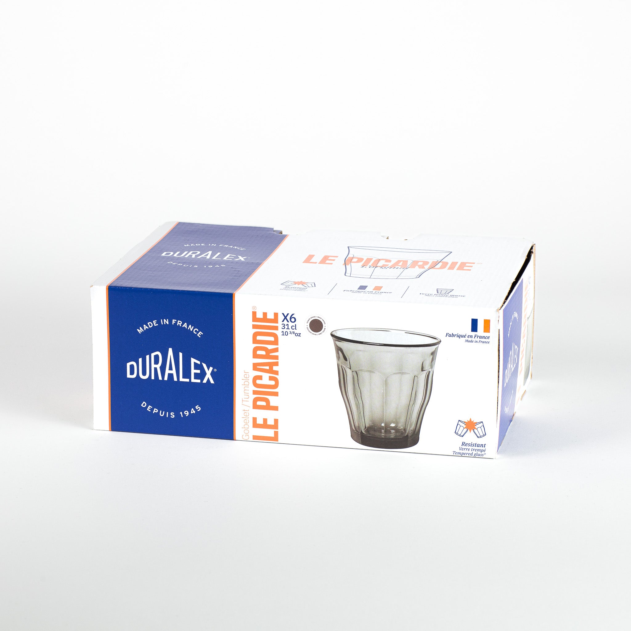 Duralex Le Picardie sklenice 31 cl 6 ks šedá