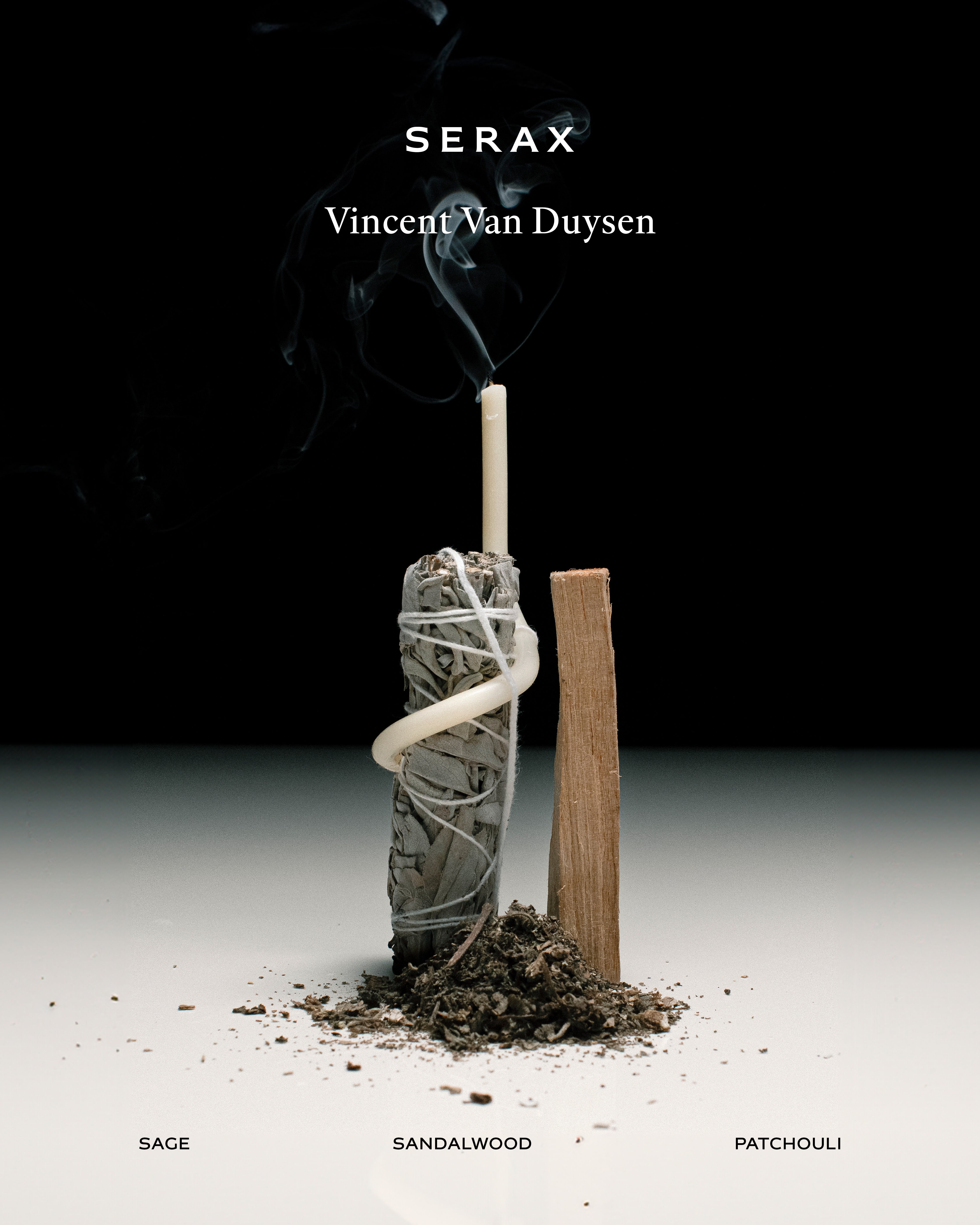 Serax Tanger vonná svíčka L skleněná jantarová