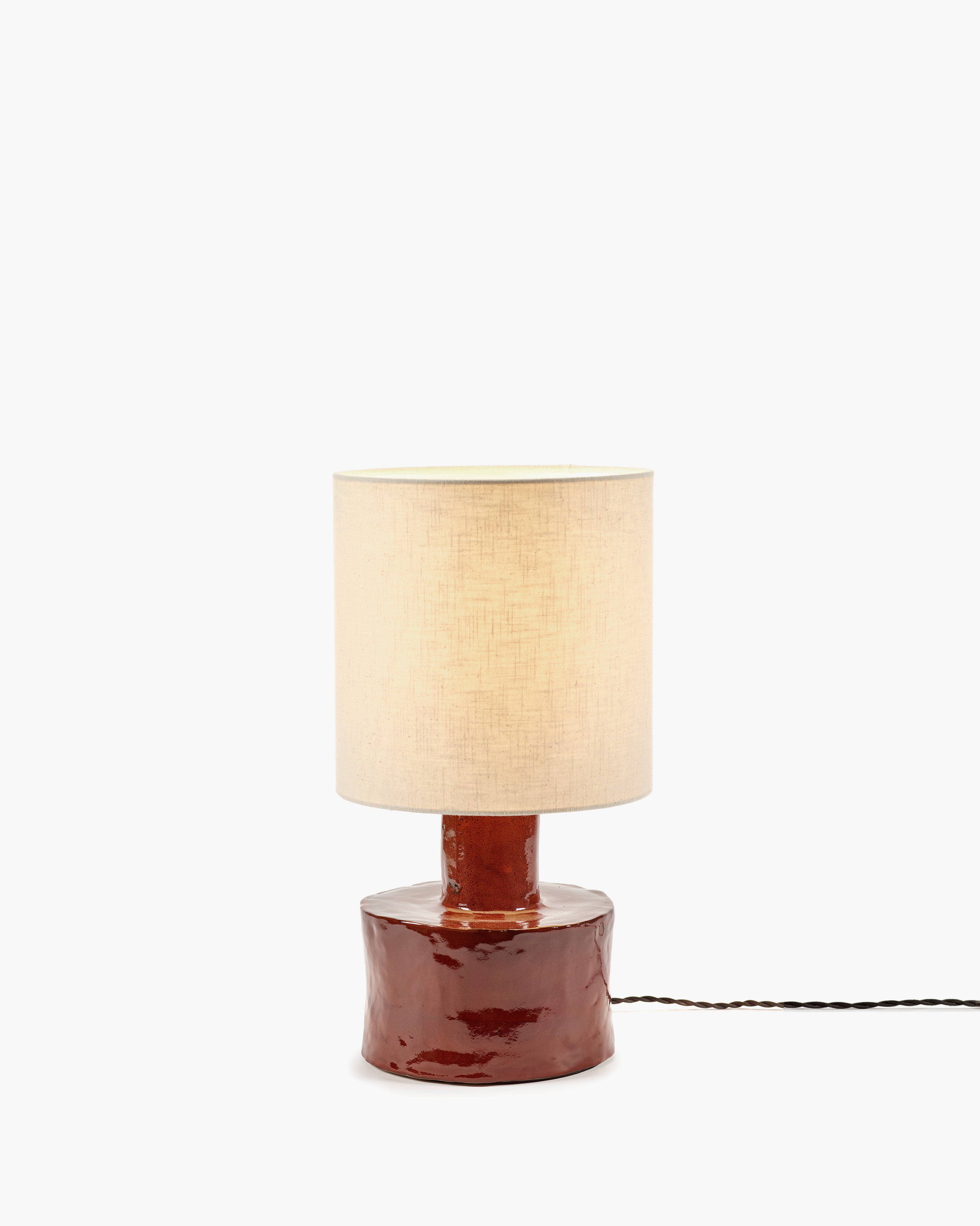 Serax Catherine stolní lampa červená béžová