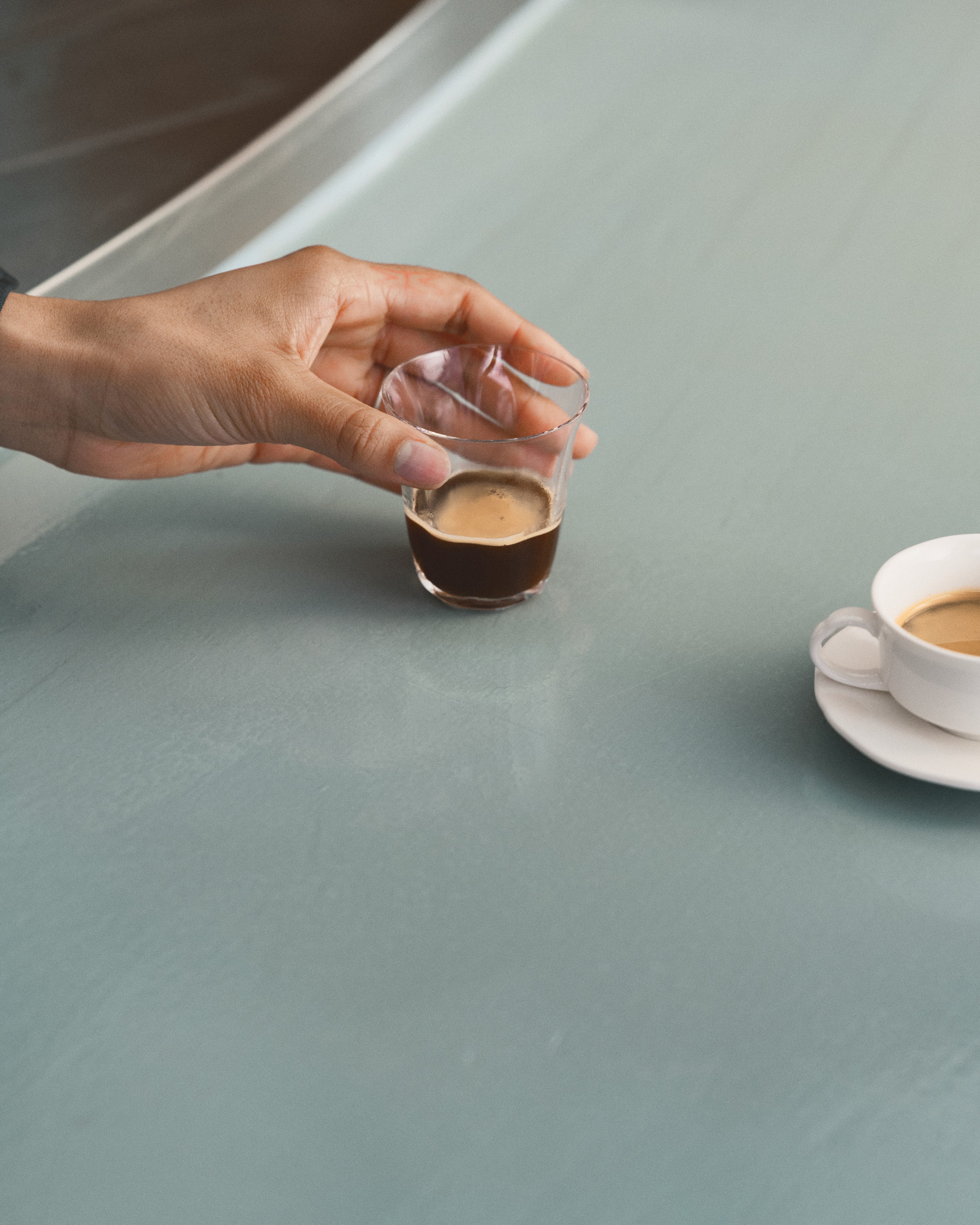Serax Silhouette S sklenice na espresso čirá