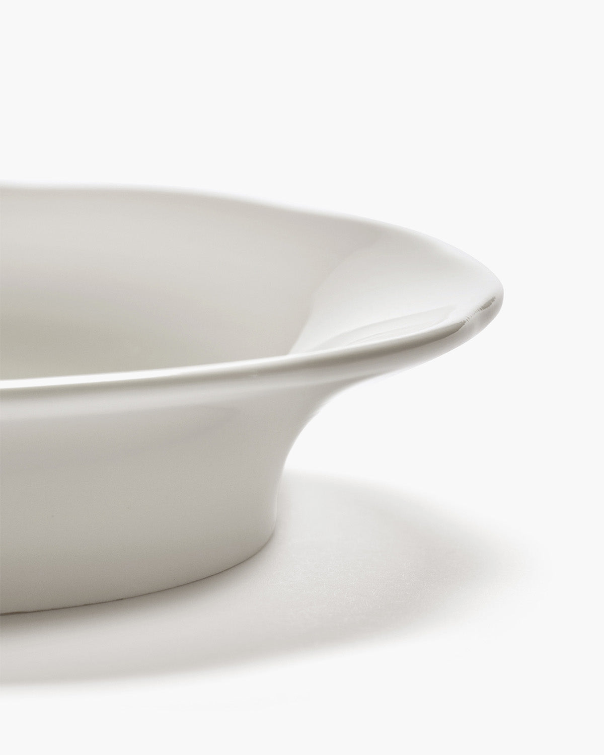 Serax Silhouette talíř hluboký M bílý porcelánový