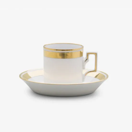 Augarten Habsburg espresso šálek zlatý