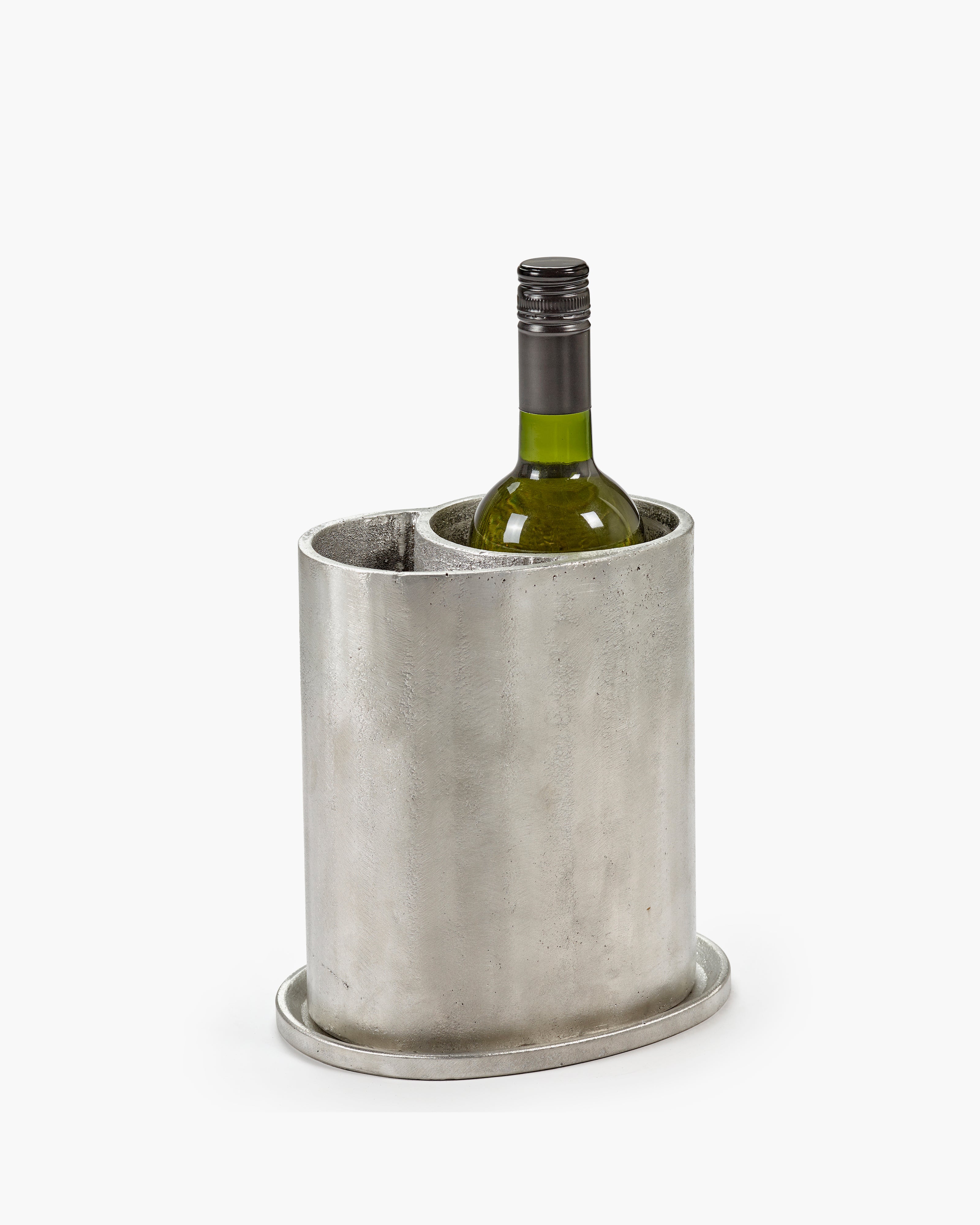 Serax Surface chladic na vino hlinik sedy