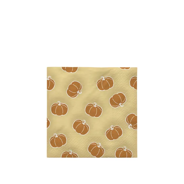 Broste Copenhagen Pumpkin Paper Napkin ubrousky dýňové