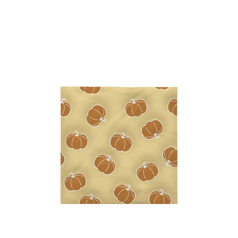 Broste Copenhagen Pumpkin Paper Napkin ubrousky dýňové
