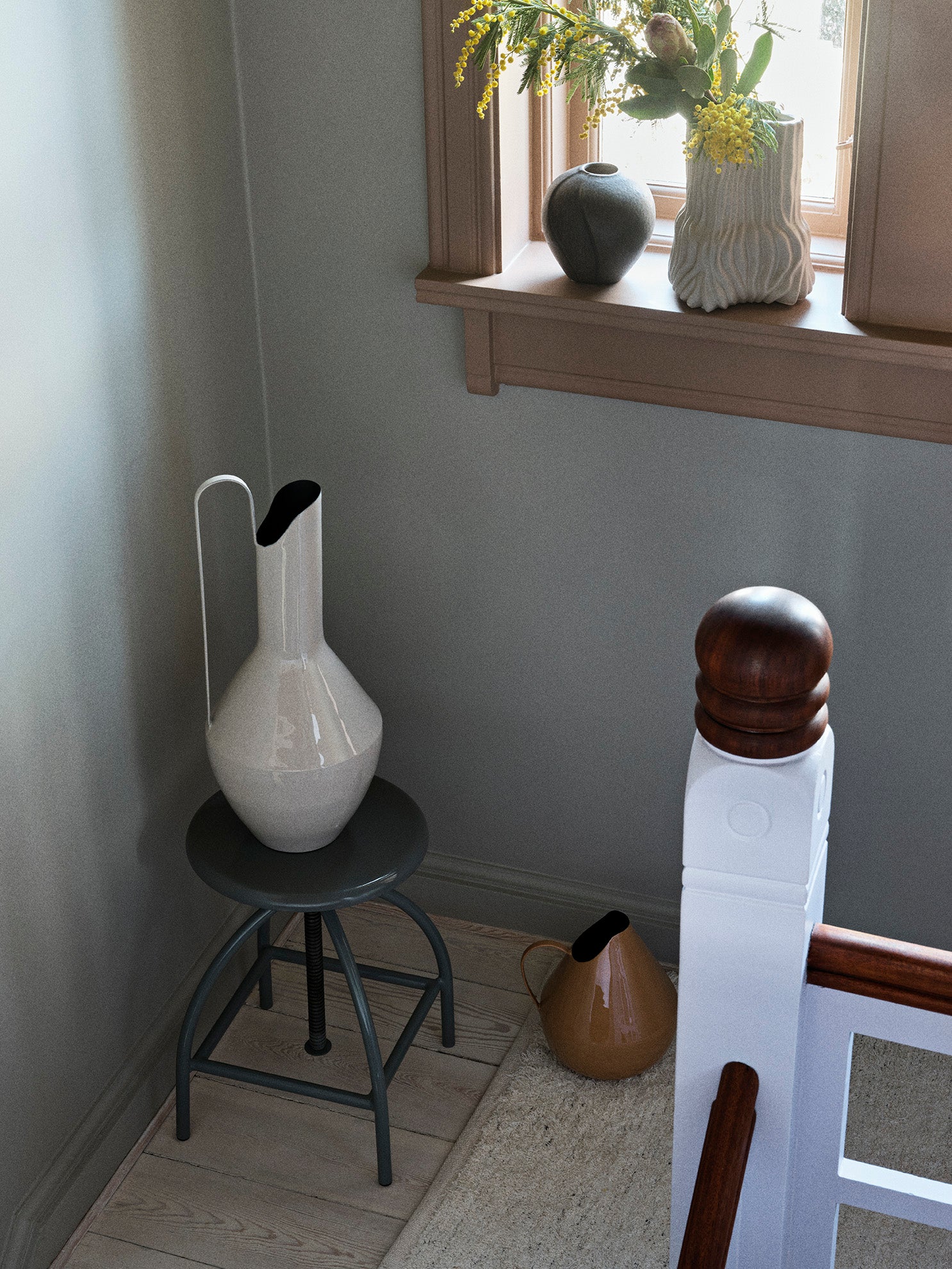 Broste Copenhagen Leda Vase váza kameninová
