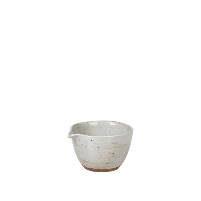 Broste Copenhagen Grød Bowl with Spout keramická miska s hubičkou