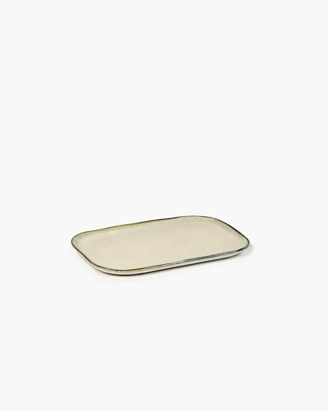 Serax La Nouvelle Table č. 2 talíř kameninový bílý L
