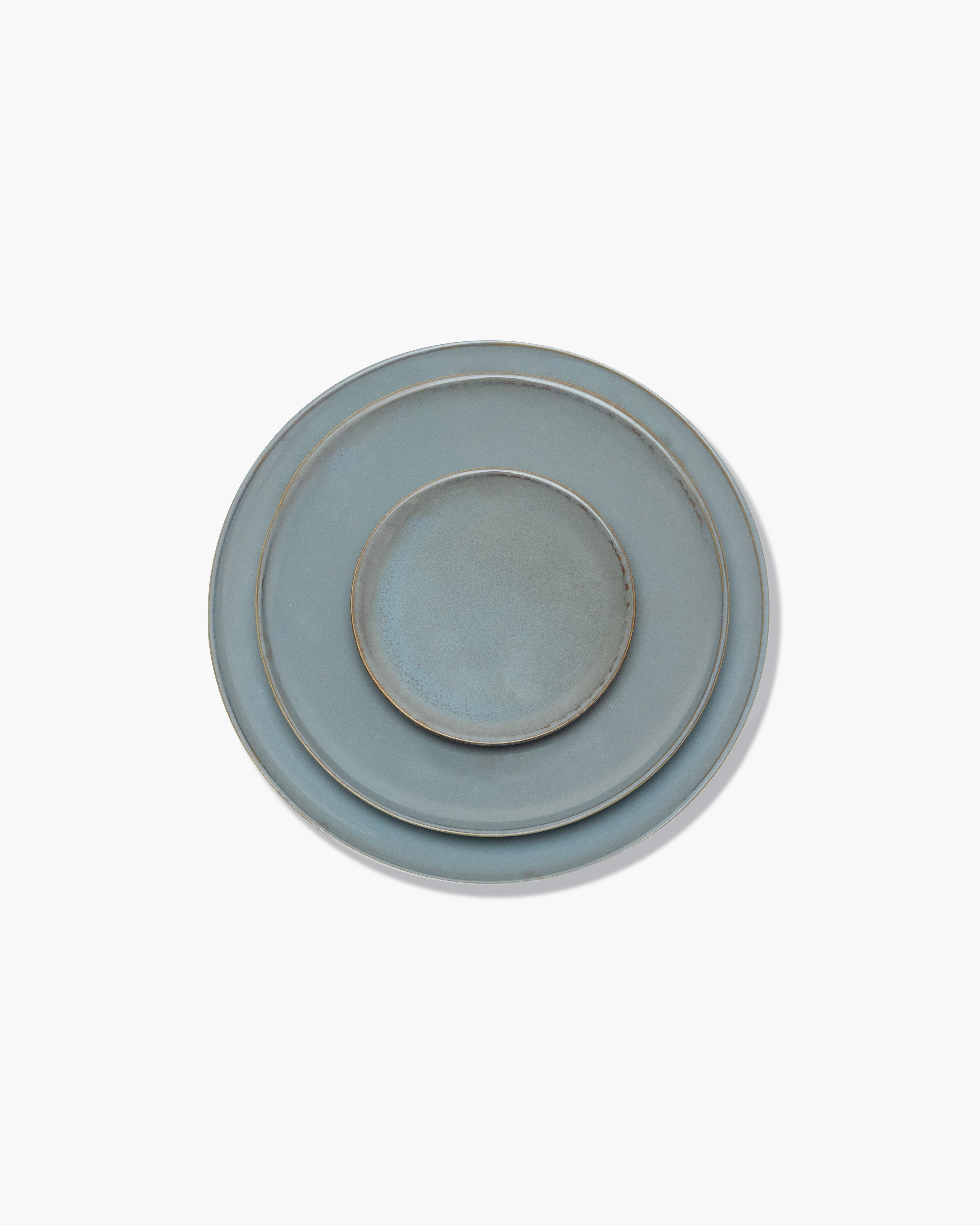 Serax Terres de Rêves dezertní talíř smoky blue kameninový