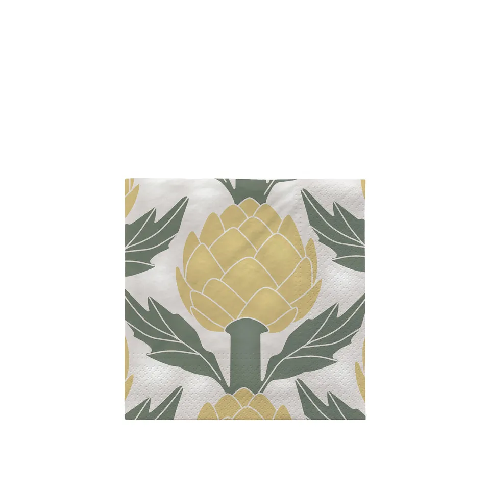 Broste Copenhagen Artichoke papírové ubrousky