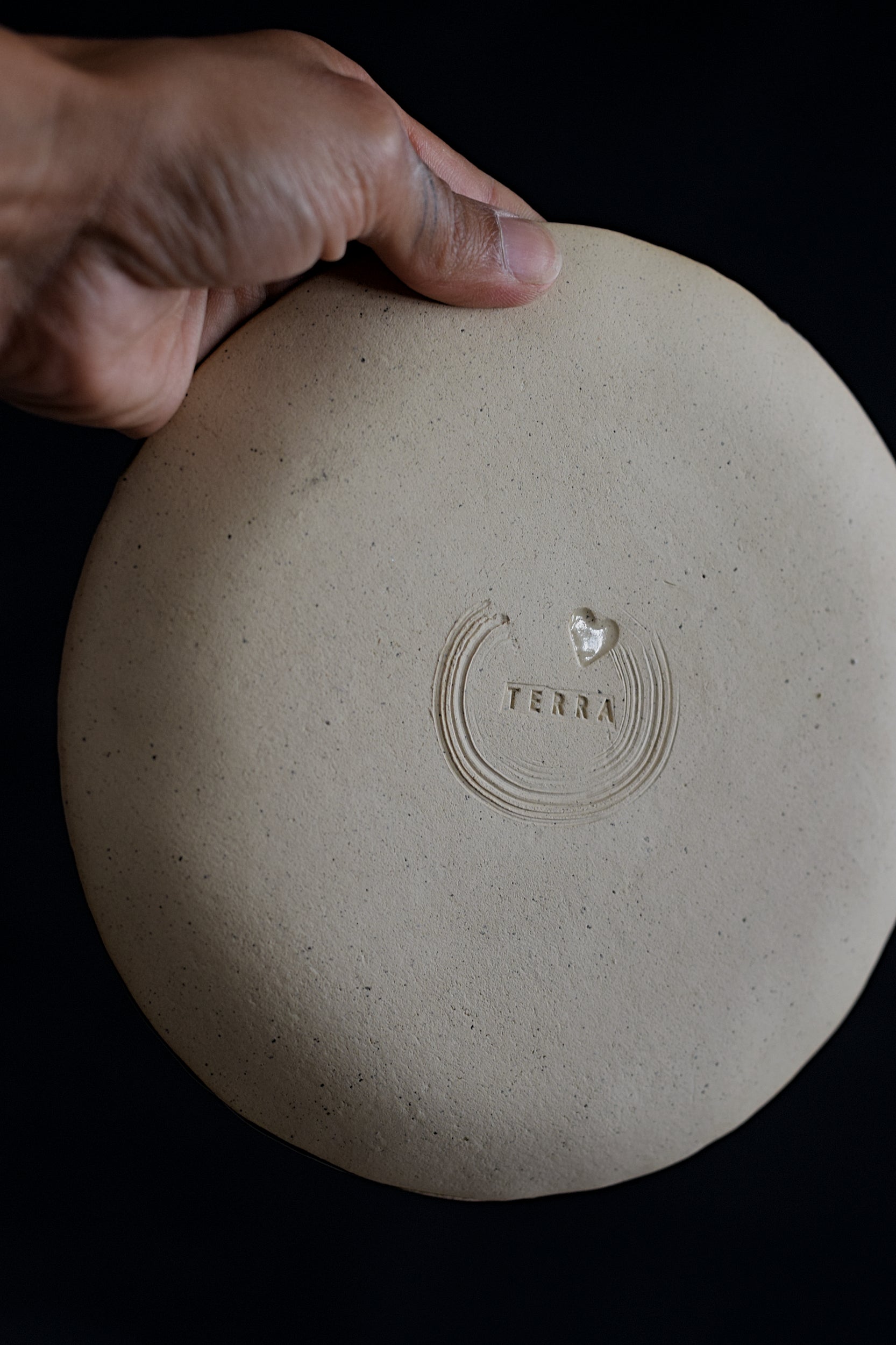 Terra Ceramics Prague Lili dezertní talíř Spill 18 cm