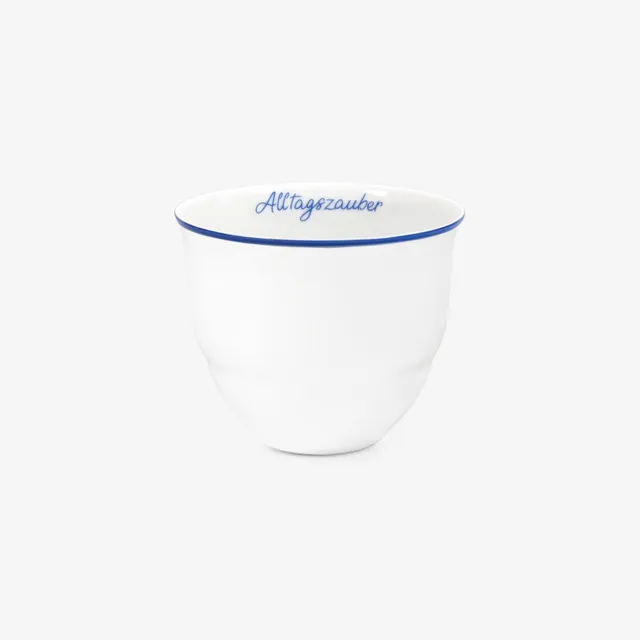 Augarten Alltagszauber hrnek modrý porcelánový
