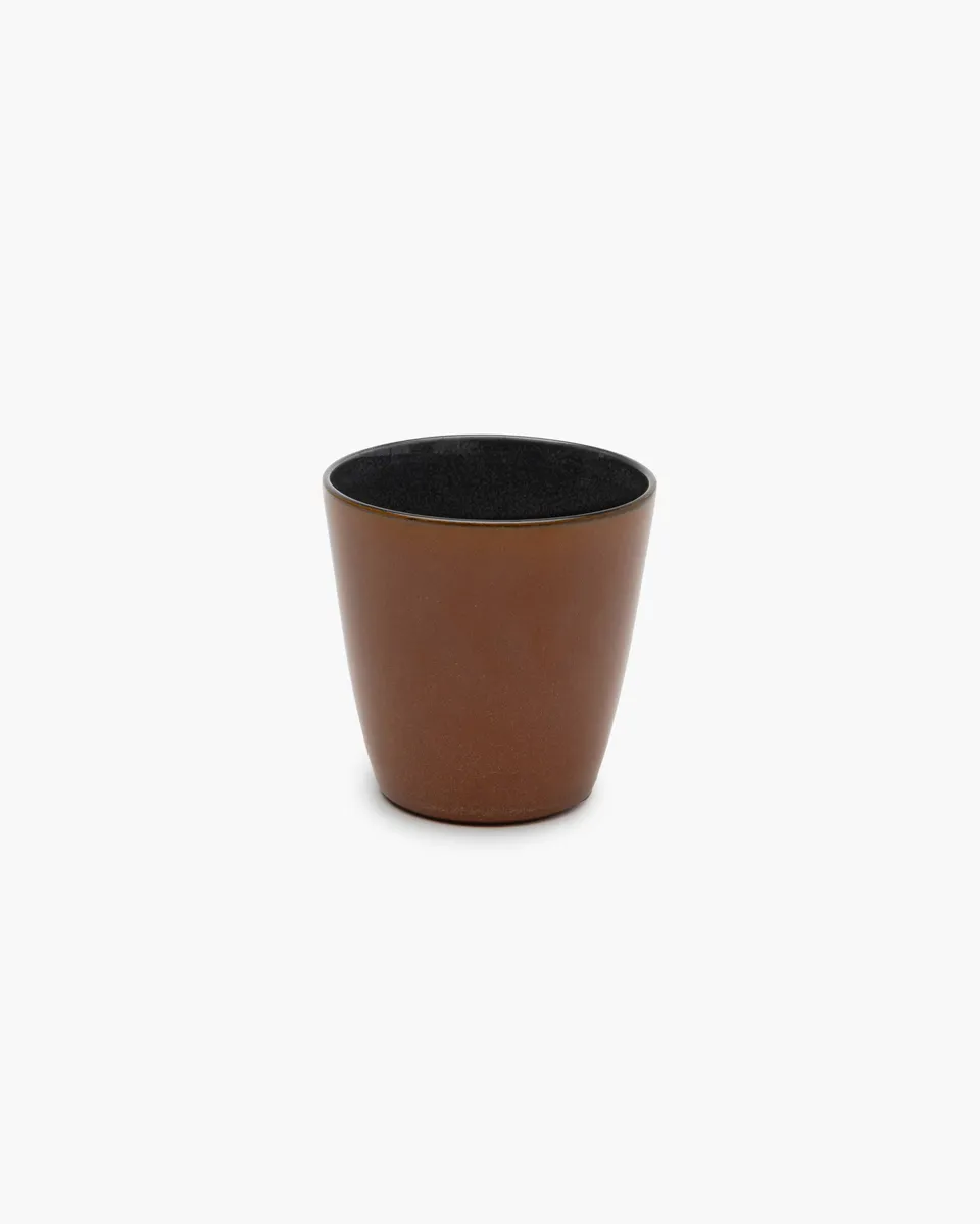 Serax Terres de Rêves šálek kónický S rezavý
