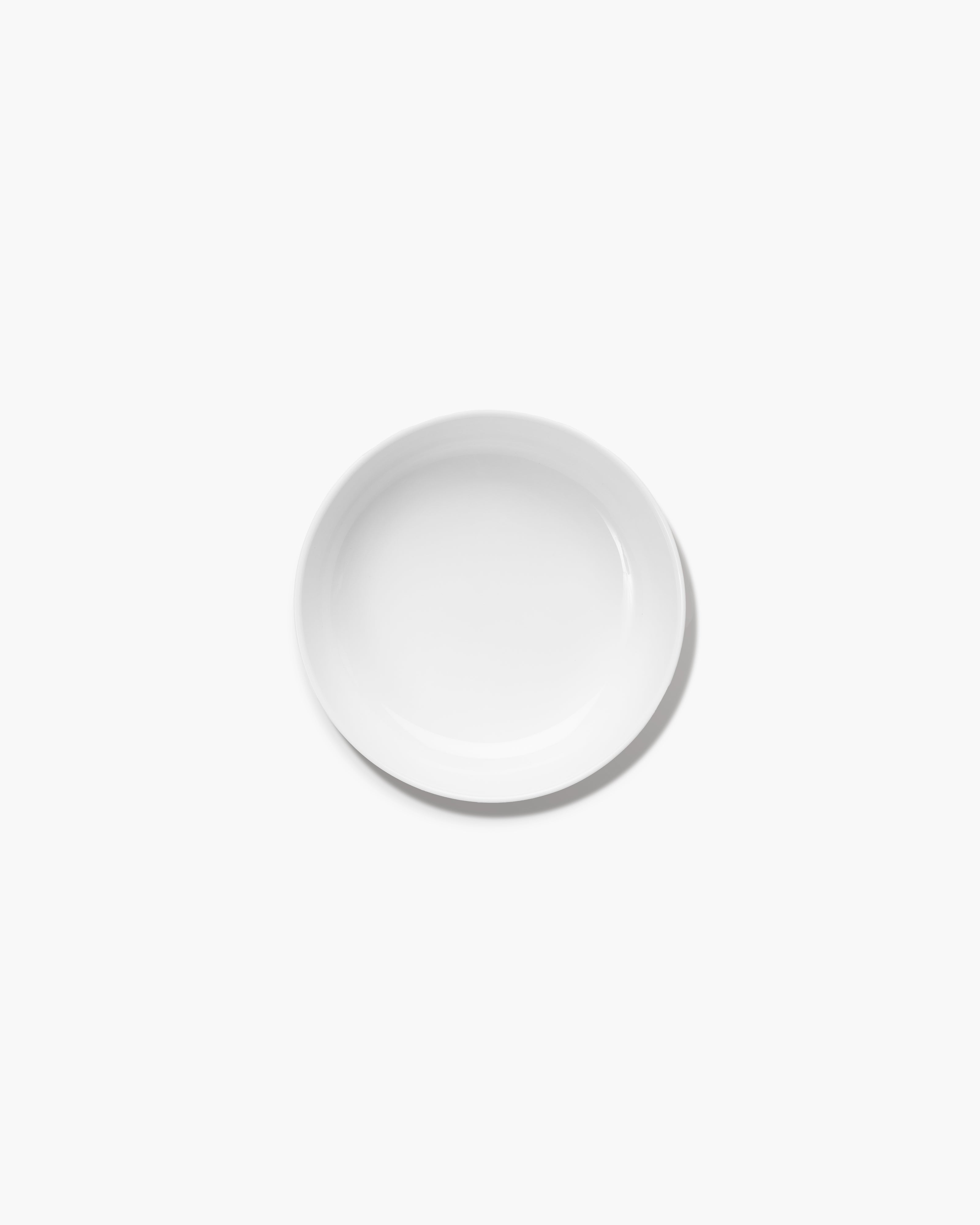 Serax Base S hluboký talíř bílý kostní porcelán