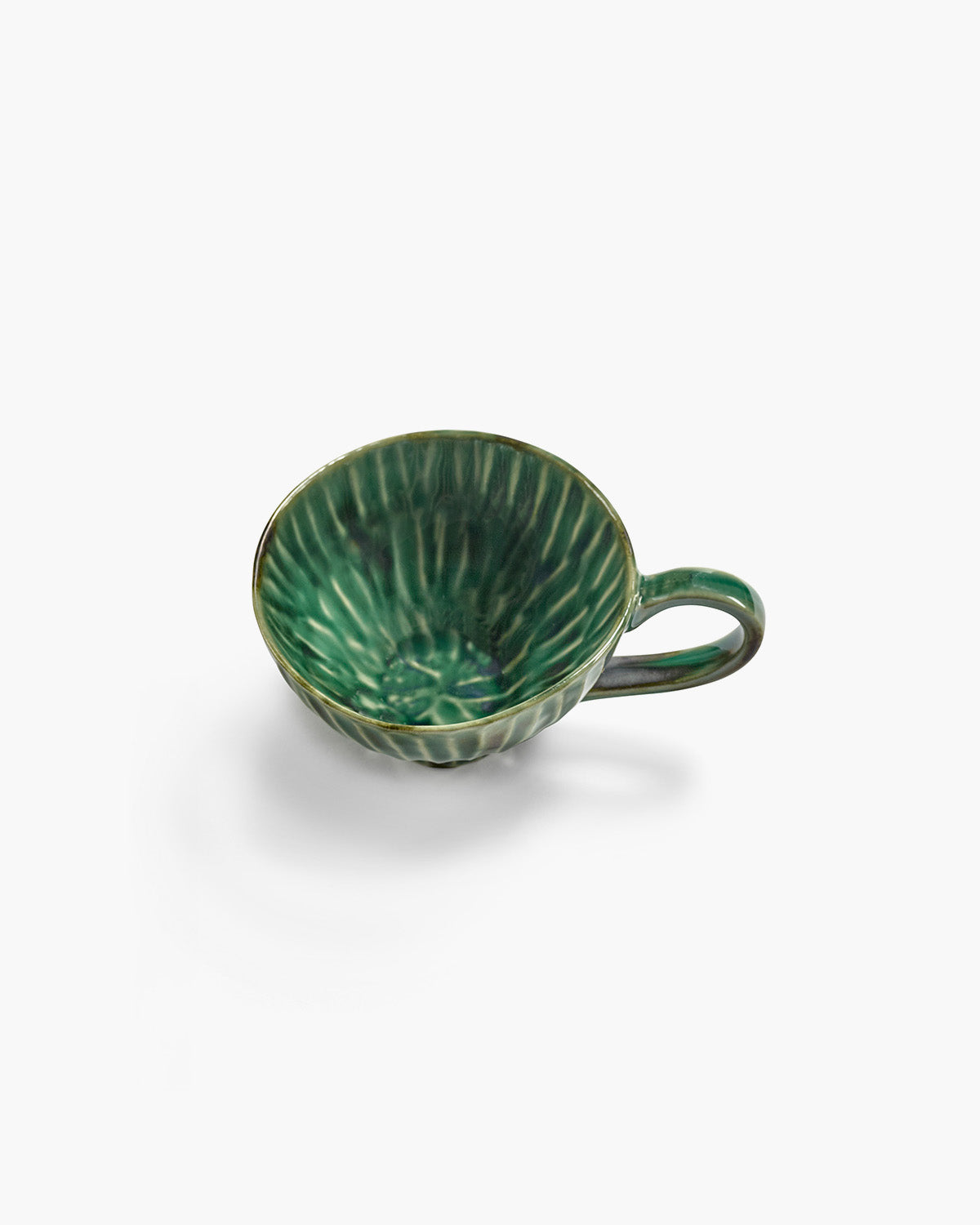 Serax Verde Lanza šálek na cappuccino zelený keramika