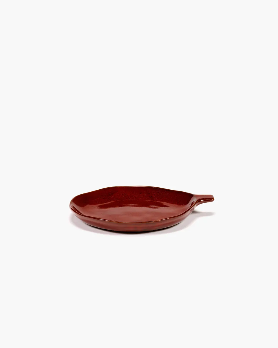 Serax La Mère talíř s uchem venetian red