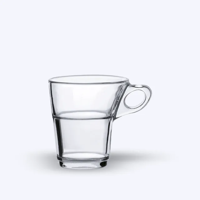 Duralex Caprice 9 cl šálky čiré 6 ks na espresso